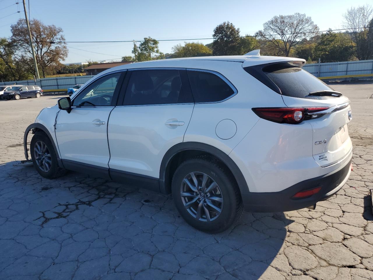 2020 Mazda Cx-9 Touring White vin: JM3TCACYXL0401997