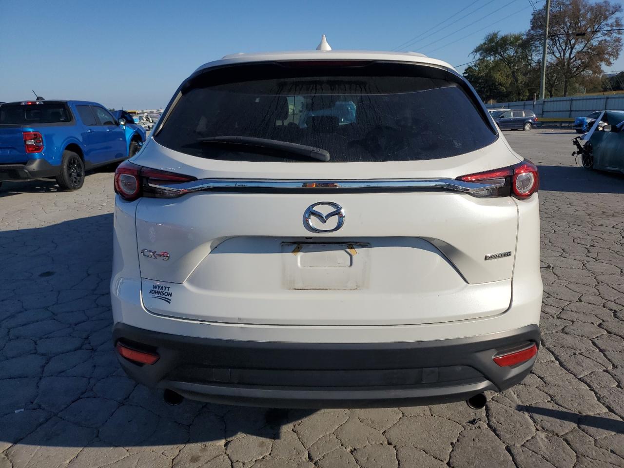 2020 Mazda Cx-9 Touring White vin: JM3TCACYXL0401997