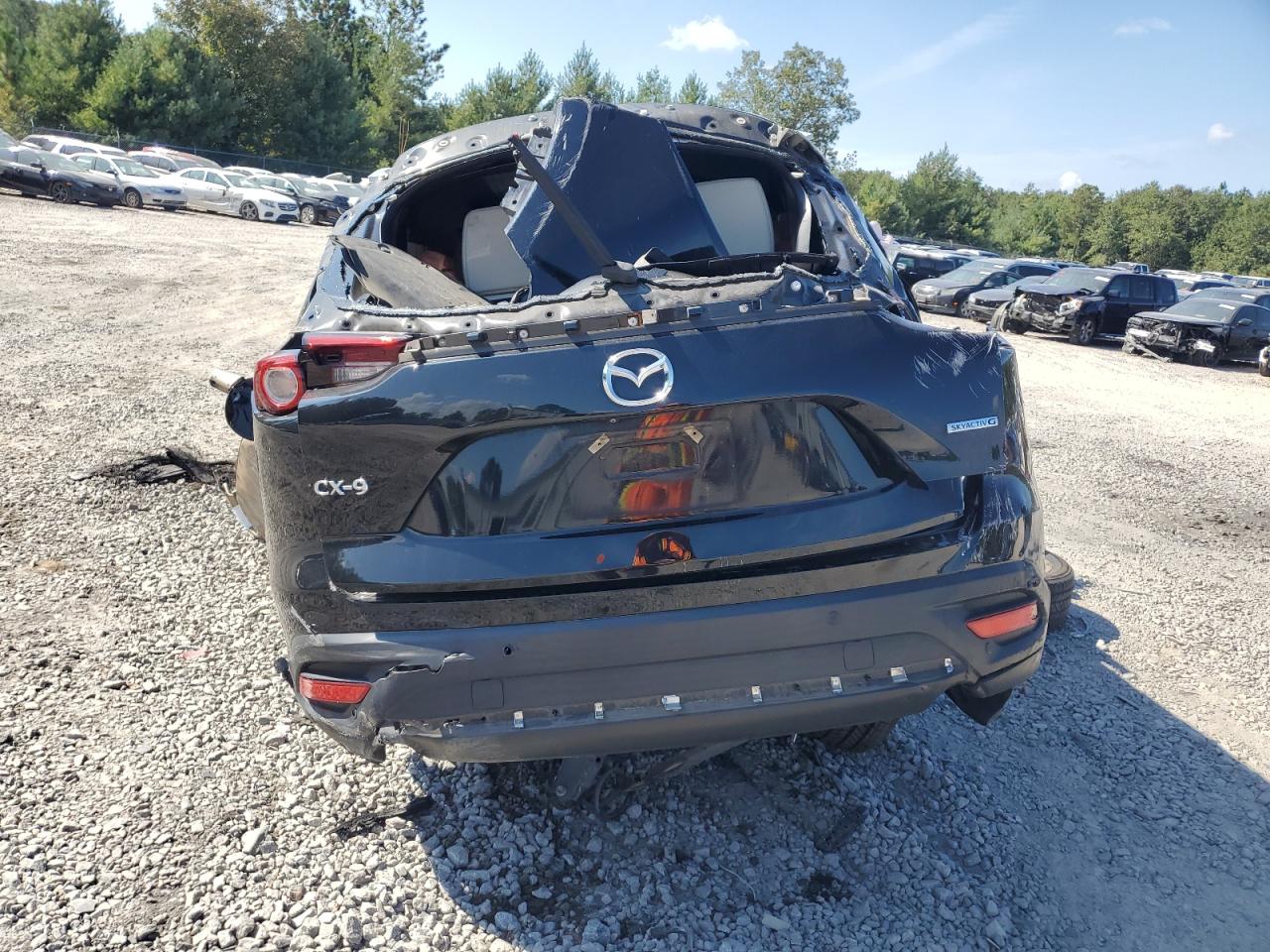 2020 Mazda Cx-9 Grand Touring Black vin: JM3TCADY1L0414247
