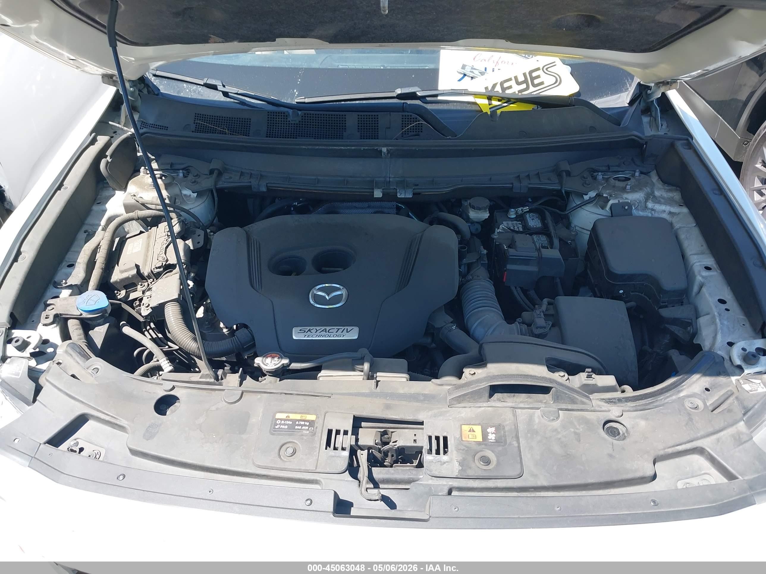 2018 Mazda Cx-9 Grand Touring White vin: JM3TCADY2J0205354