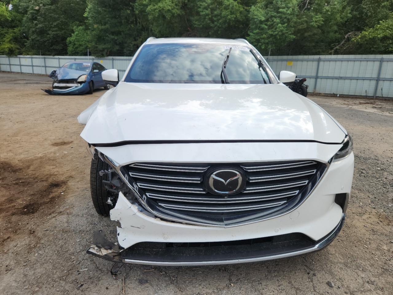 2021 Mazda Cx-9 Grand Touring Белый vin: JM3TCADY5M0506236