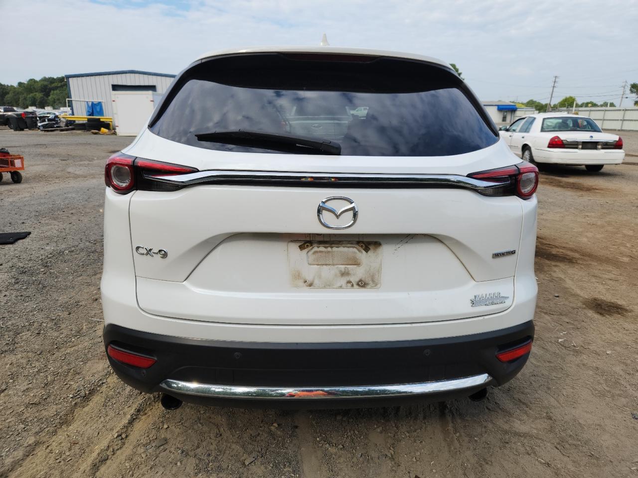 2021 Mazda Cx-9 Grand Touring Белый vin: JM3TCADY5M0506236