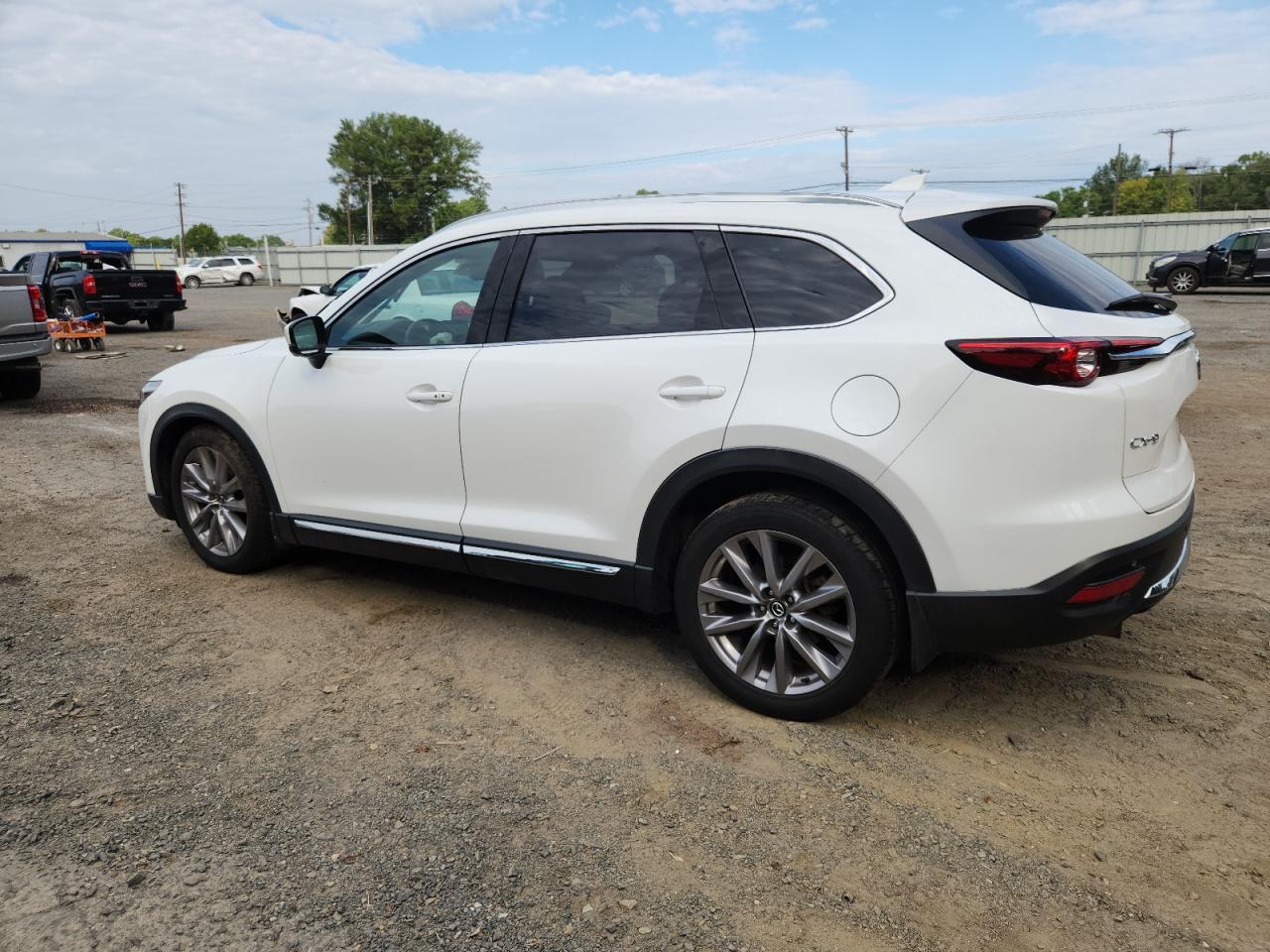 2021 Mazda Cx-9 Grand Touring Белый vin: JM3TCADY5M0506236