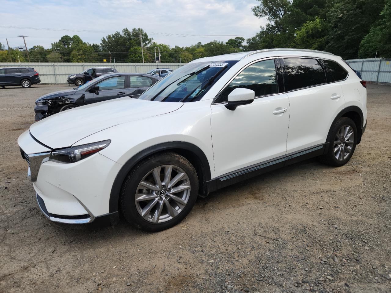 2021 Mazda Cx-9 Grand Touring Белый vin: JM3TCADY5M0506236