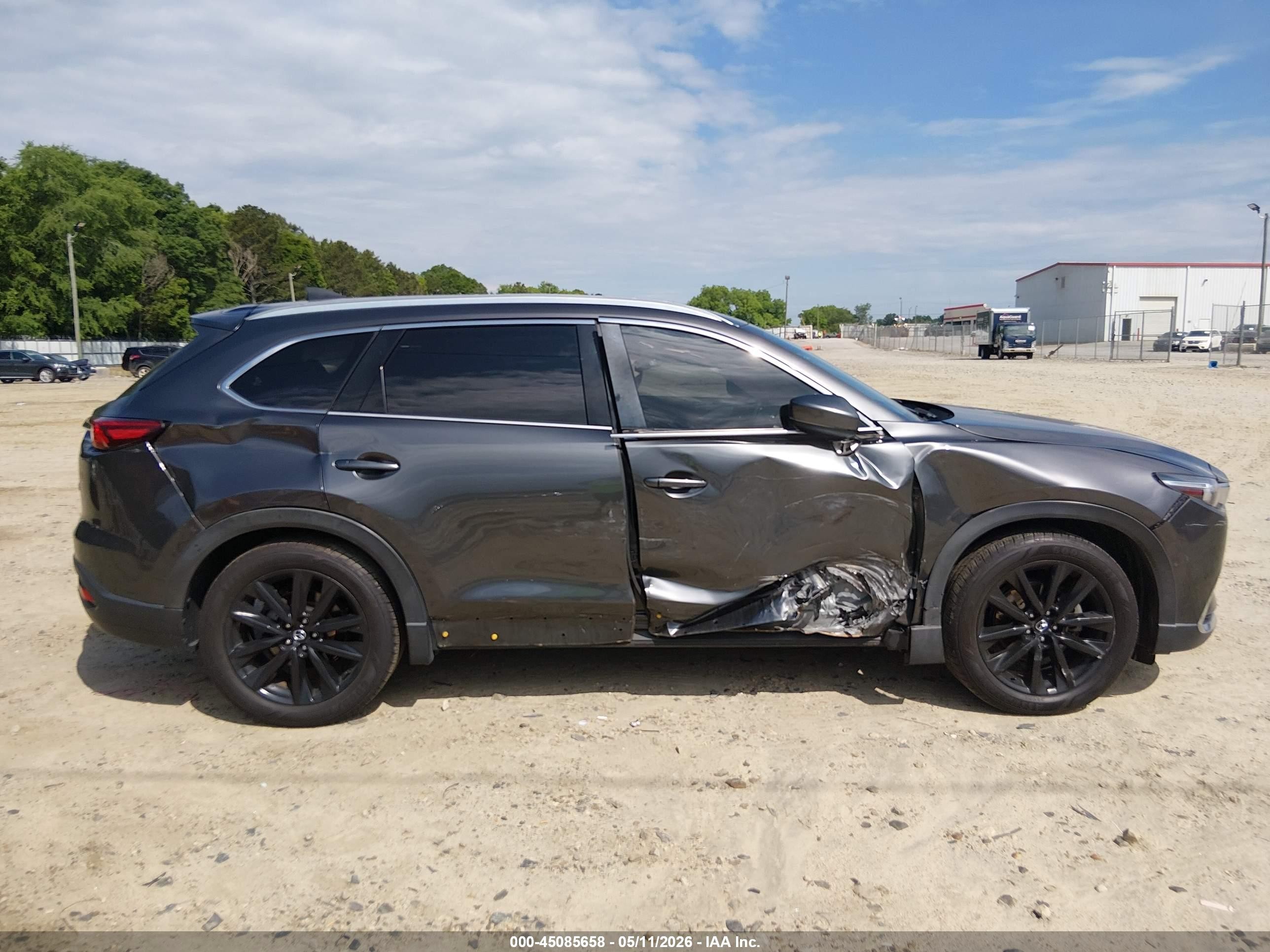 2016 Mazda Cx-9 Grand Touring Gray vin: JM3TCADY6G0120011