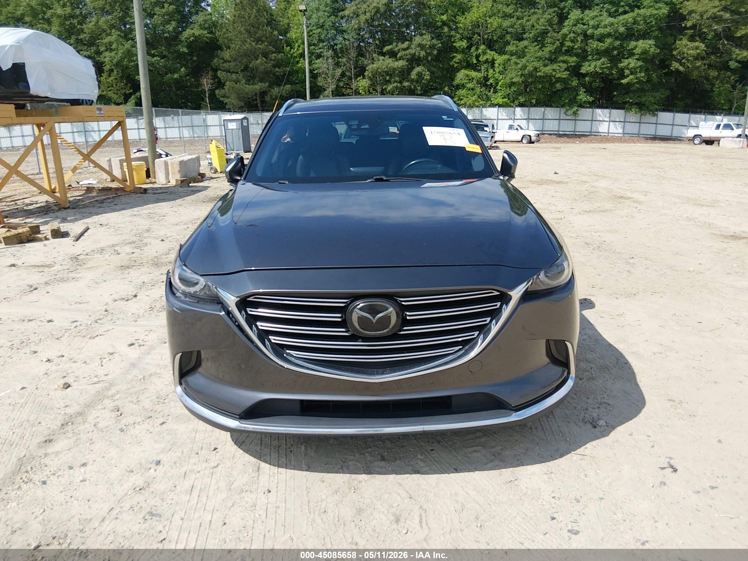 2016 Mazda Cx-9 Grand Touring Gray vin: JM3TCADY6G0120011