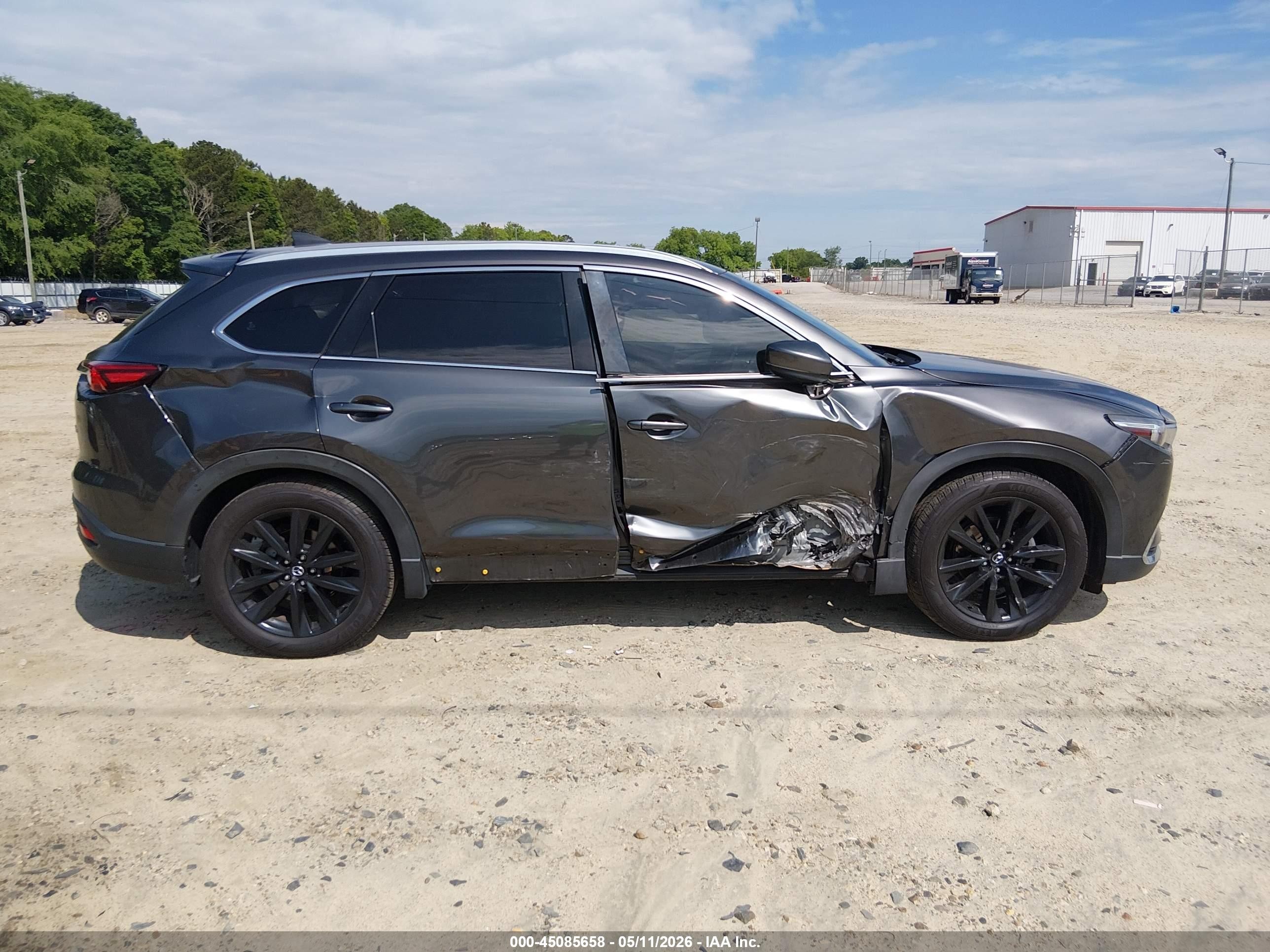 2016 Mazda Cx-9 Grand Touring Gray vin: JM3TCADY6G0120011