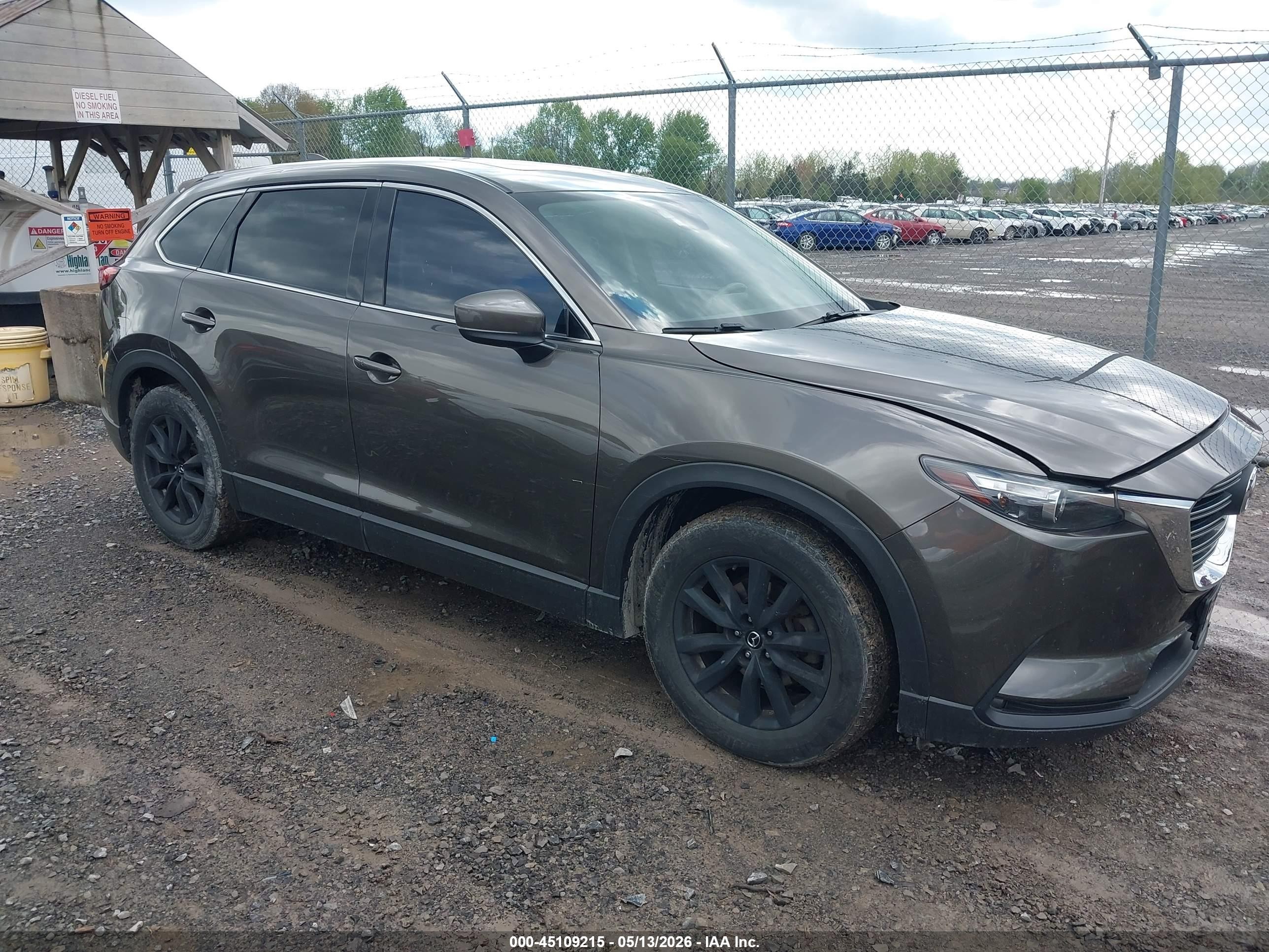 2016 Mazda Cx-9 Touring Black vin: JM3TCBCY2G0100894