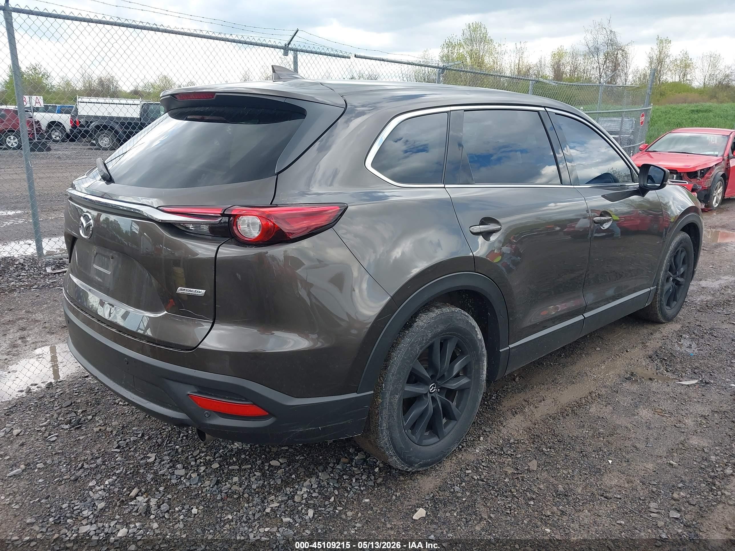 2016 Mazda Cx-9 Touring Black vin: JM3TCBCY2G0100894