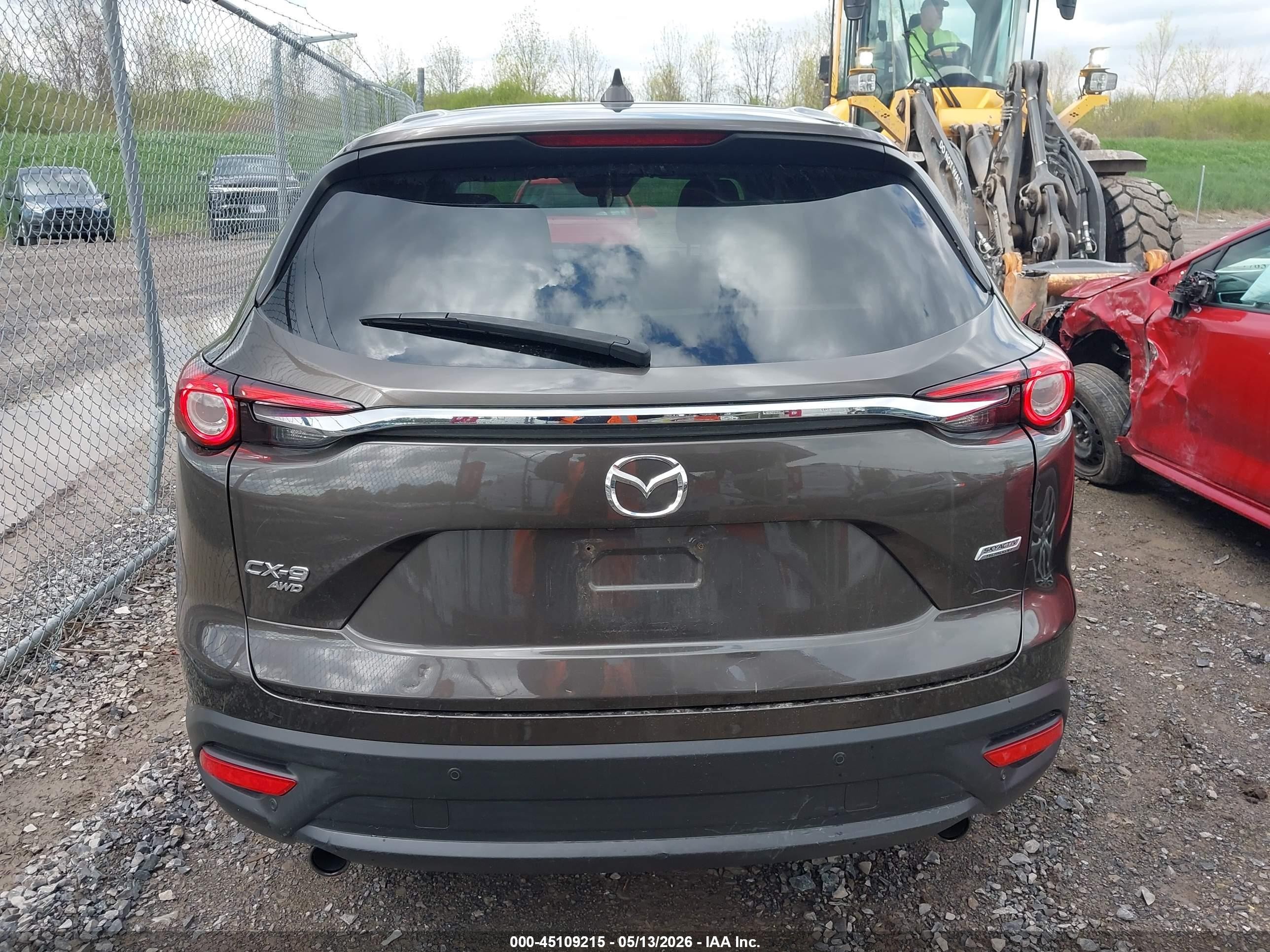 2016 Mazda Cx-9 Touring Black vin: JM3TCBCY2G0100894