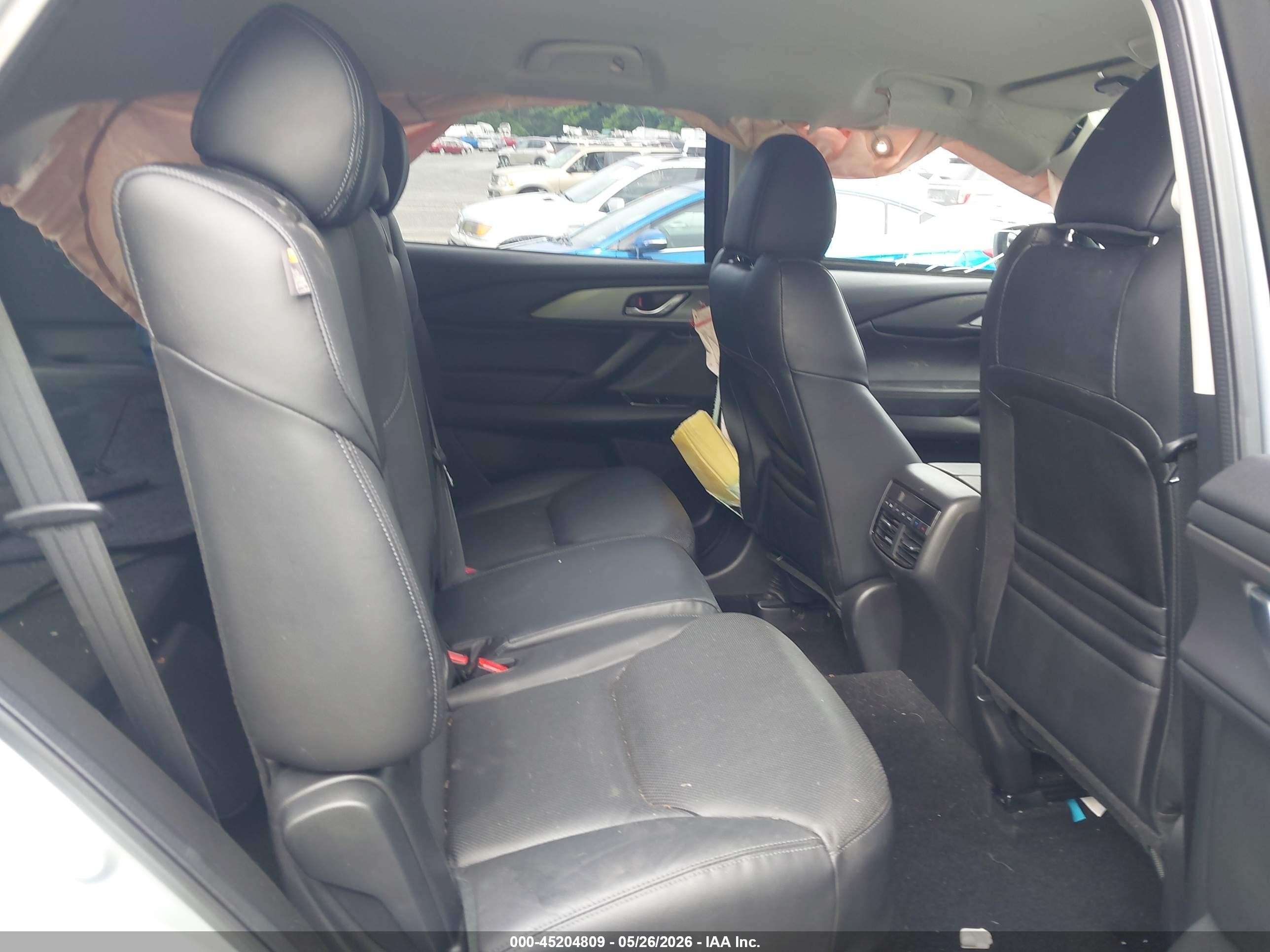 2016 Mazda Cx-9 Touring Silver vin: JM3TCBCY3G0100659