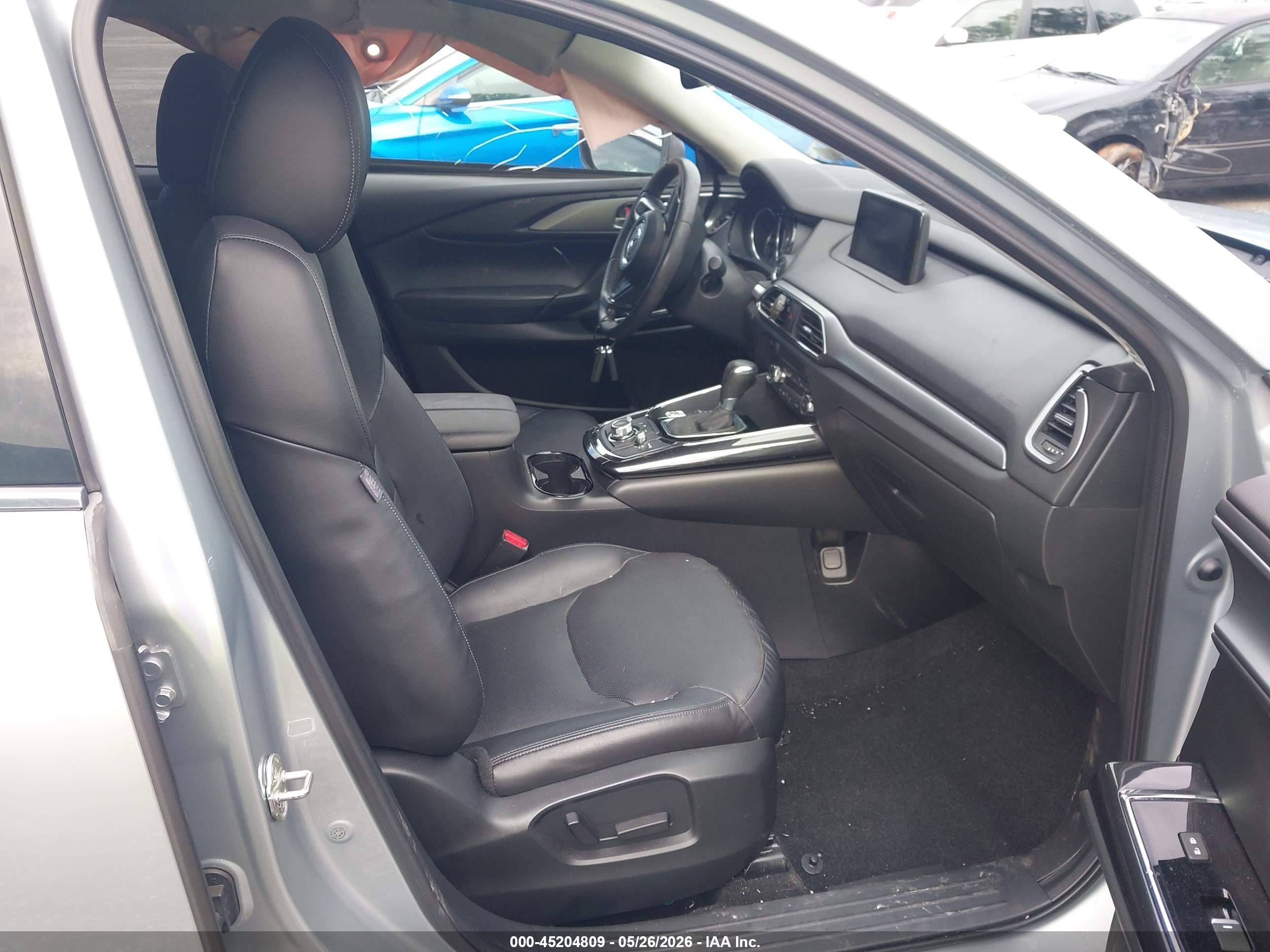 2016 Mazda Cx-9 Touring Silver vin: JM3TCBCY3G0100659