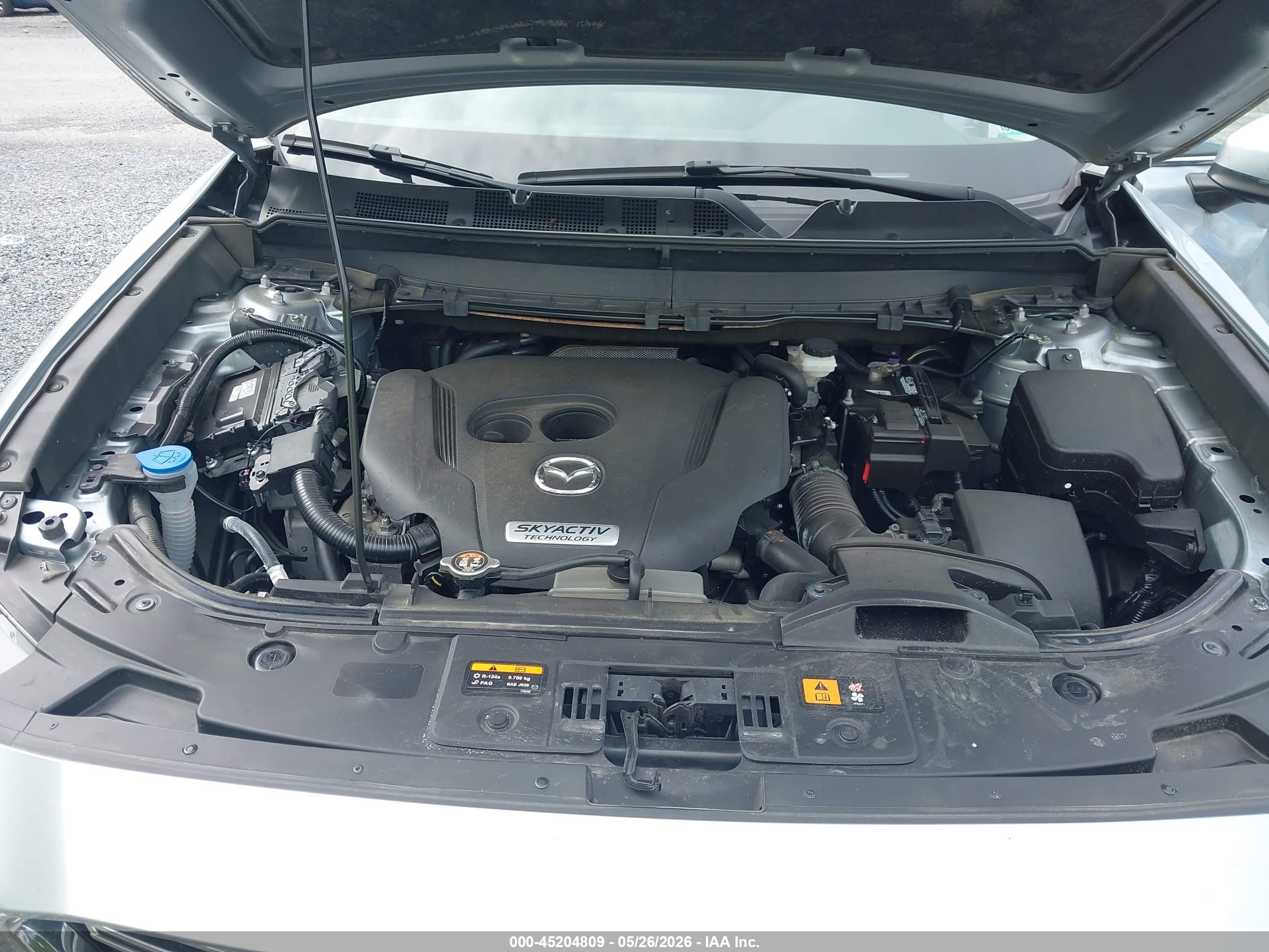 2016 Mazda Cx-9 Touring Silver vin: JM3TCBCY3G0100659