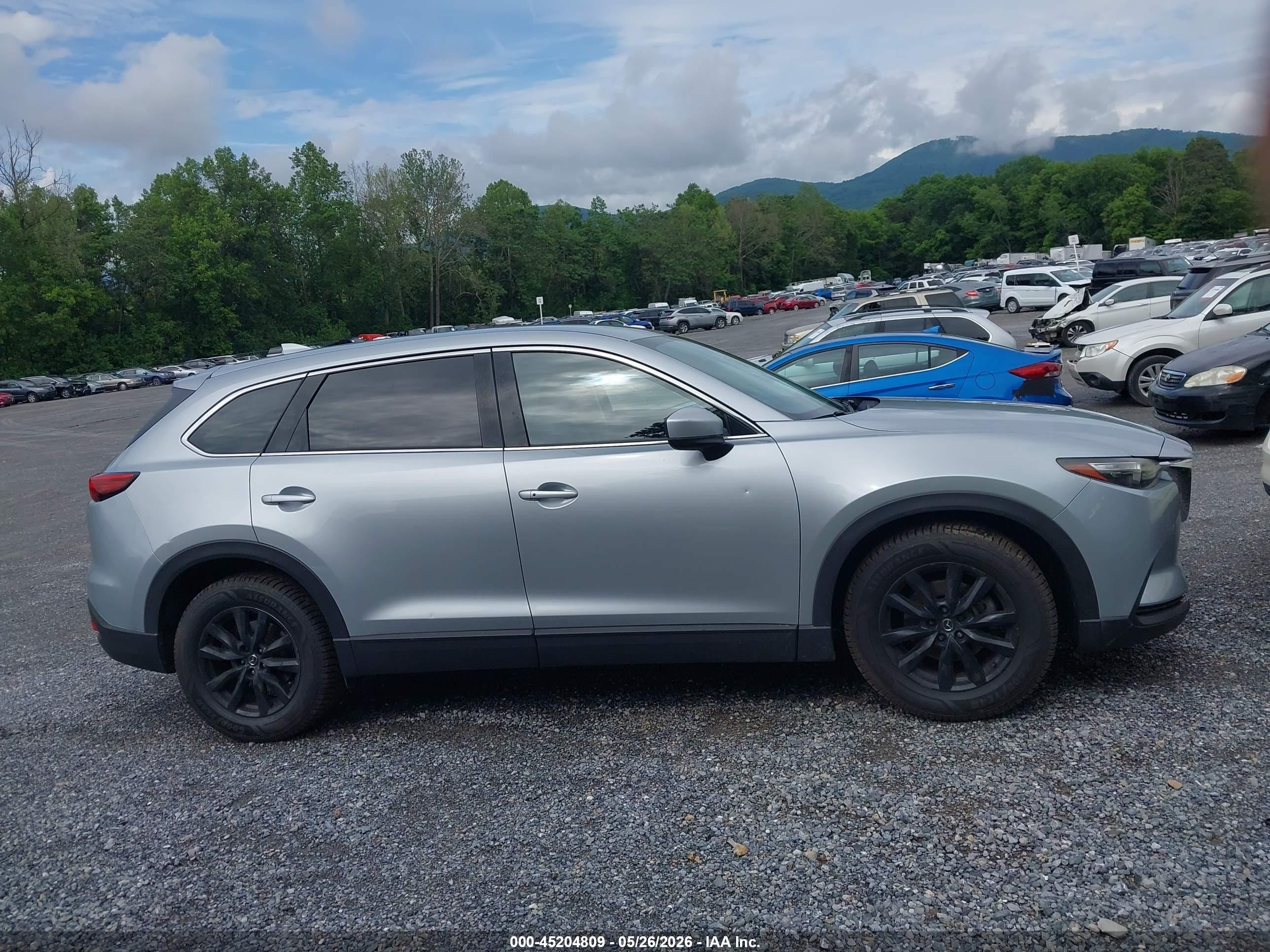 2016 Mazda Cx-9 Touring Silver vin: JM3TCBCY3G0100659