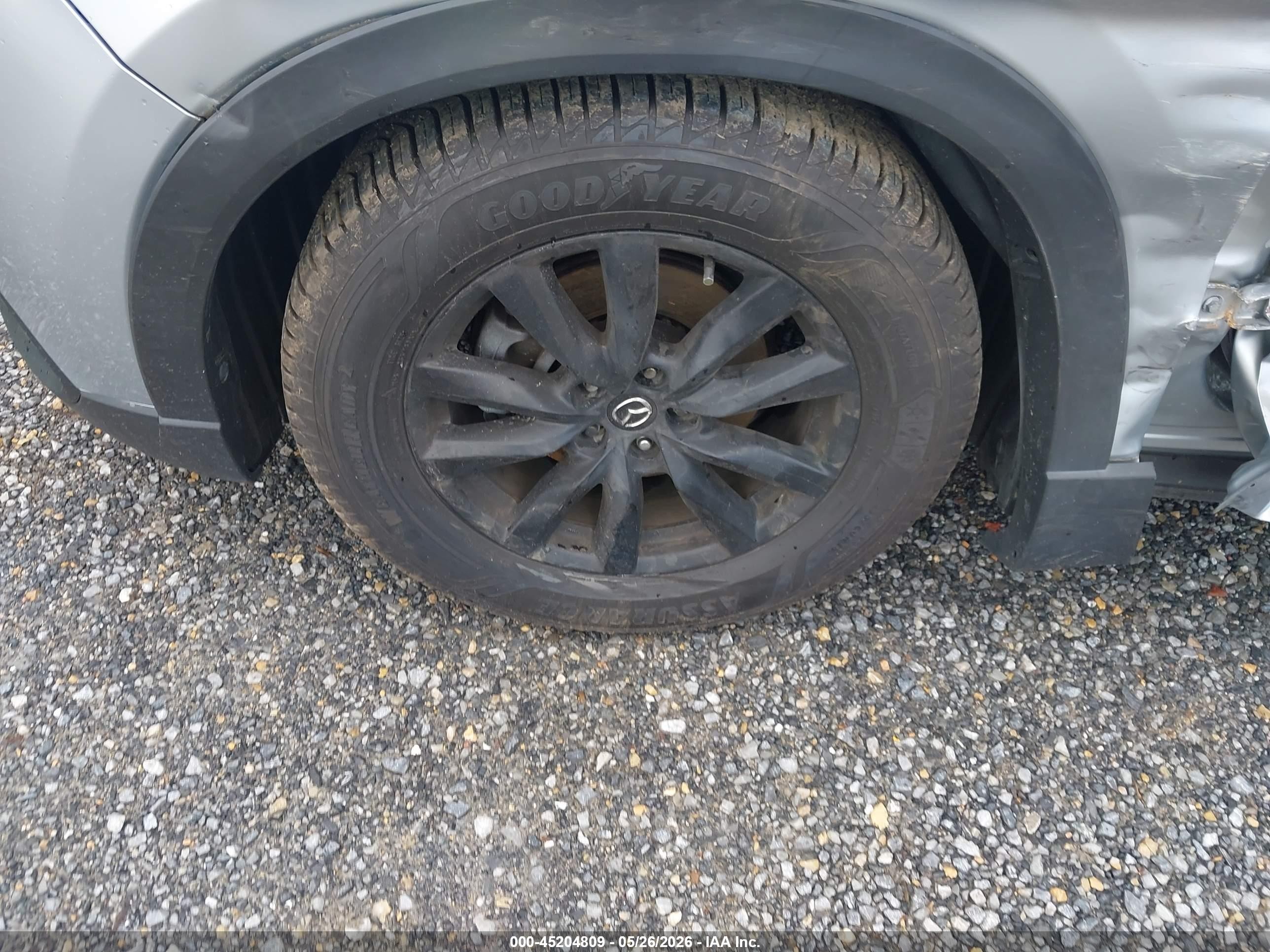 2016 Mazda Cx-9 Touring Silver vin: JM3TCBCY3G0100659