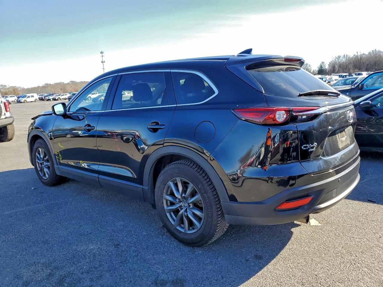 2020 Mazda Cx-9 Touring Black vin: JM3TCBCY4L0406117