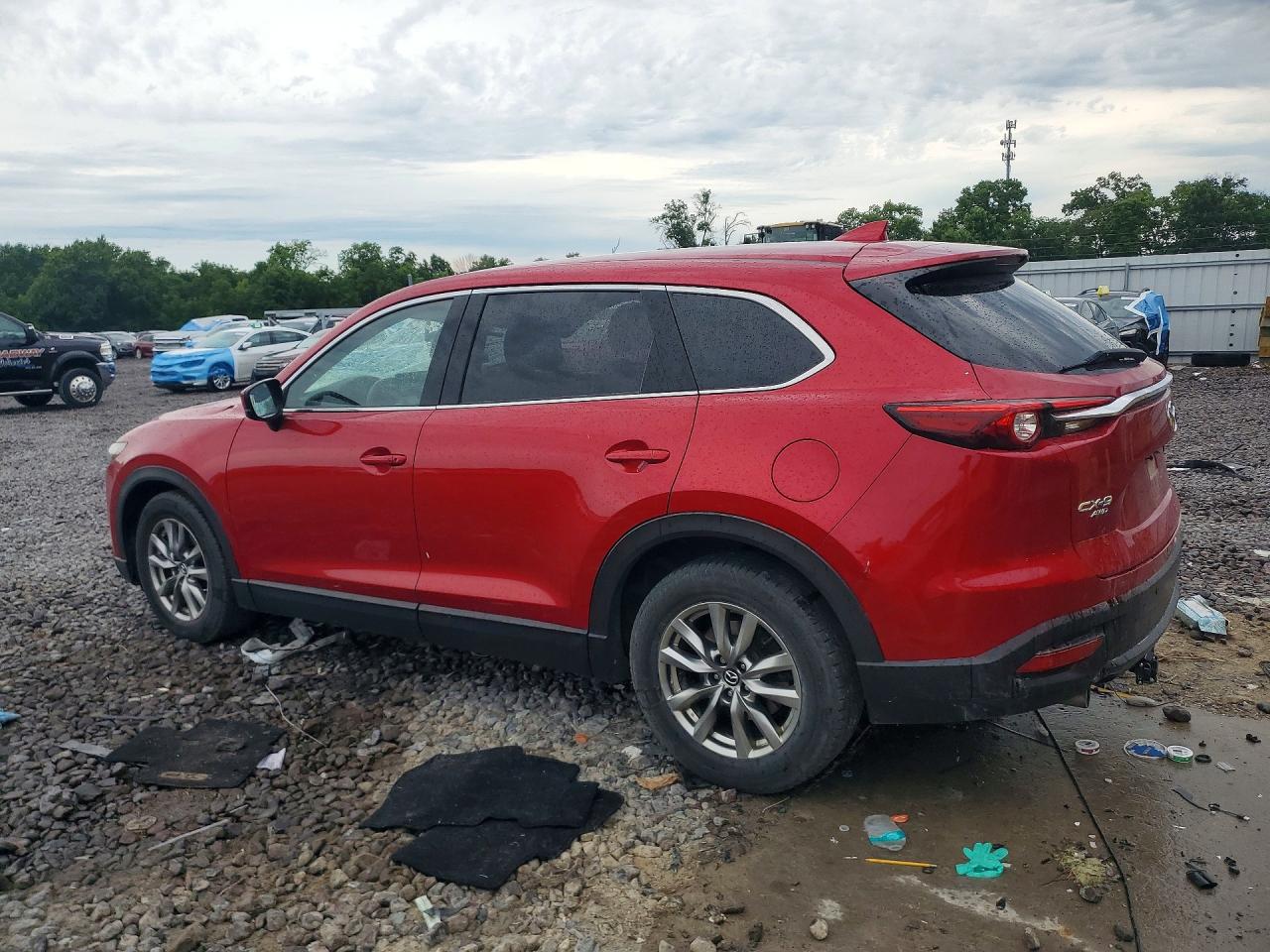 2016 Mazda Cx-9 Touring Maroon vin: JM3TCBCY5G0125398