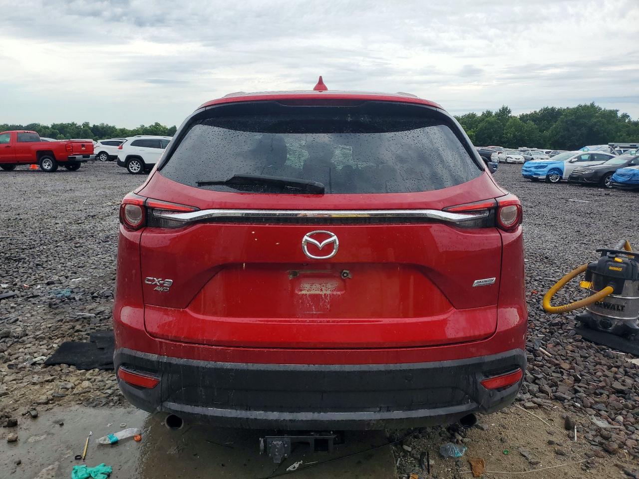 2016 Mazda Cx-9 Touring Maroon vin: JM3TCBCY5G0125398