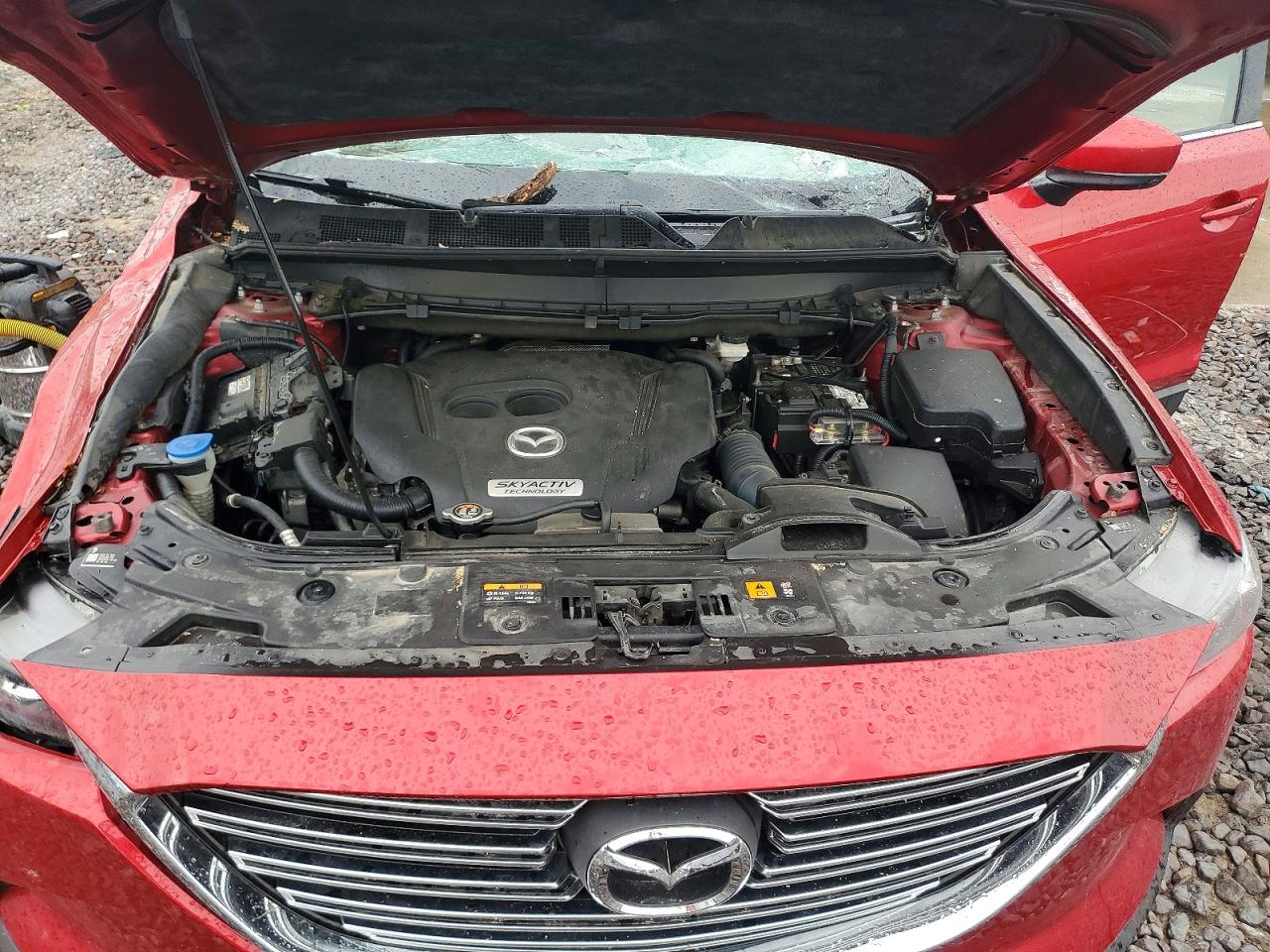 2016 Mazda Cx-9 Touring Maroon vin: JM3TCBCY5G0125398