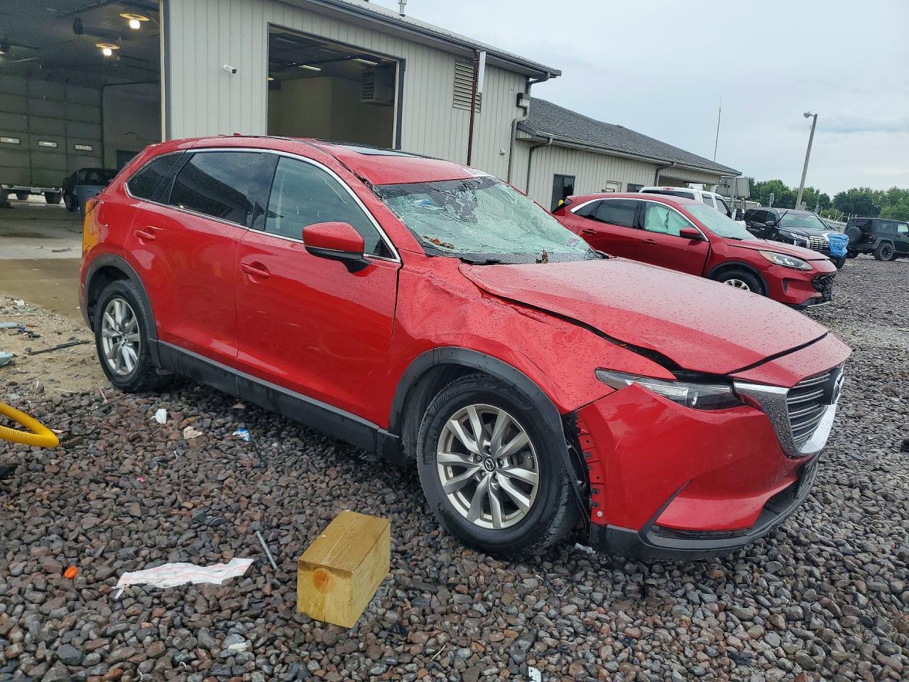 2016 Mazda Cx-9 Touring Maroon vin: JM3TCBCY5G0125398