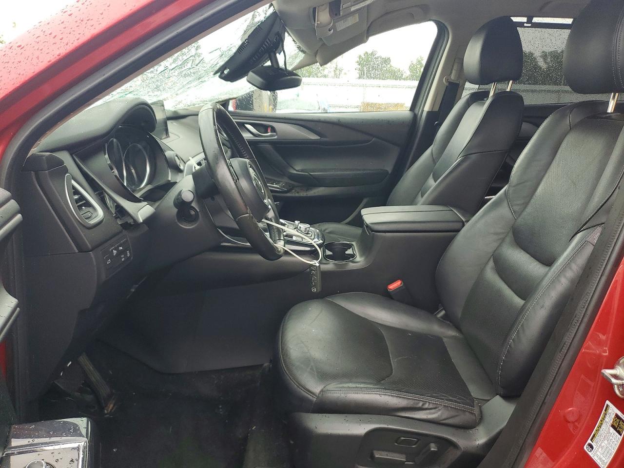 2016 Mazda Cx-9 Touring Maroon vin: JM3TCBCY5G0125398