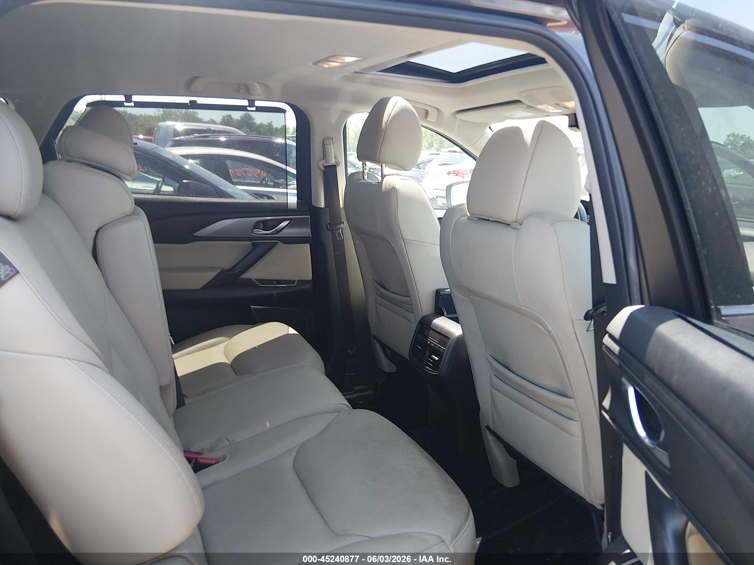2016 Mazda Cx-9 Touring Gray vin: JM3TCBCY6G0101160