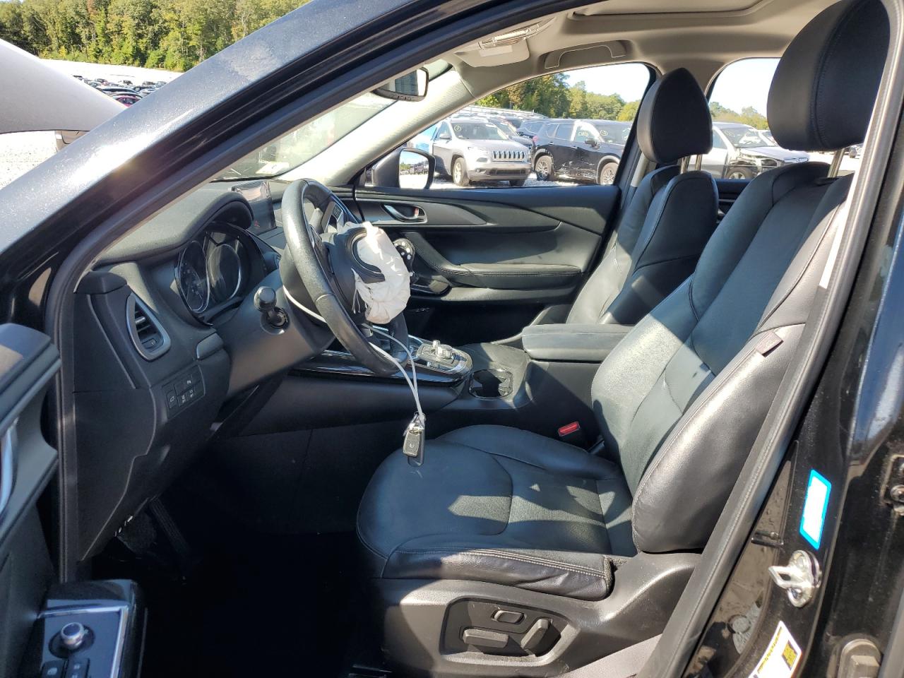 2018 Mazda Cx-9 Touring Black vin: JM3TCBCY6J0235609