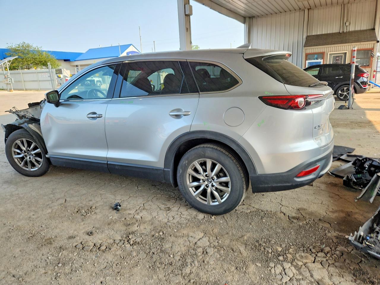 2019 Mazda Cx-9 Touring Silver vin: JM3TCBCY7K0326356