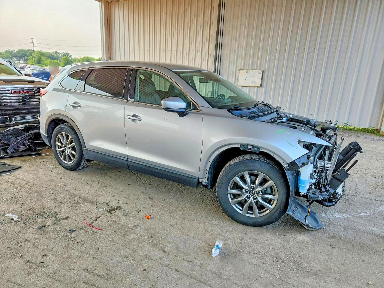 2019 Mazda Cx-9 Touring Silver vin: JM3TCBCY7K0326356