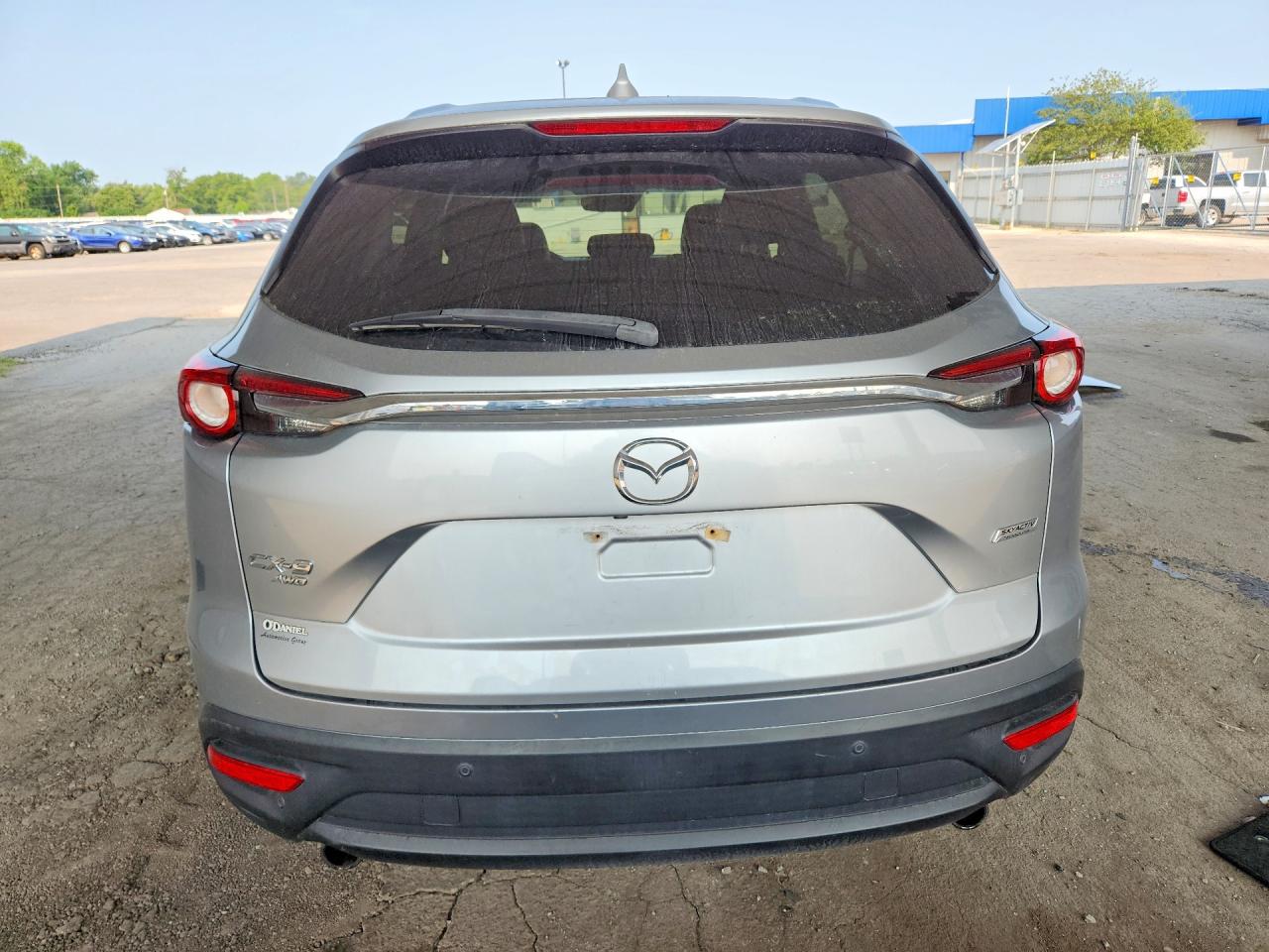 2019 Mazda Cx-9 Touring Silver vin: JM3TCBCY7K0326356