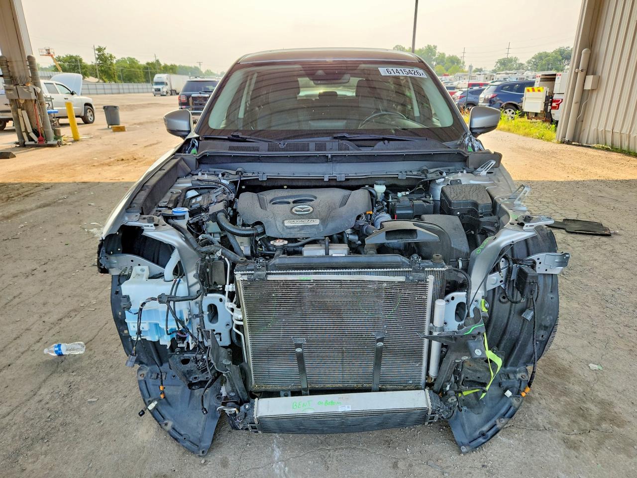 2019 Mazda Cx-9 Touring Silver vin: JM3TCBCY7K0326356