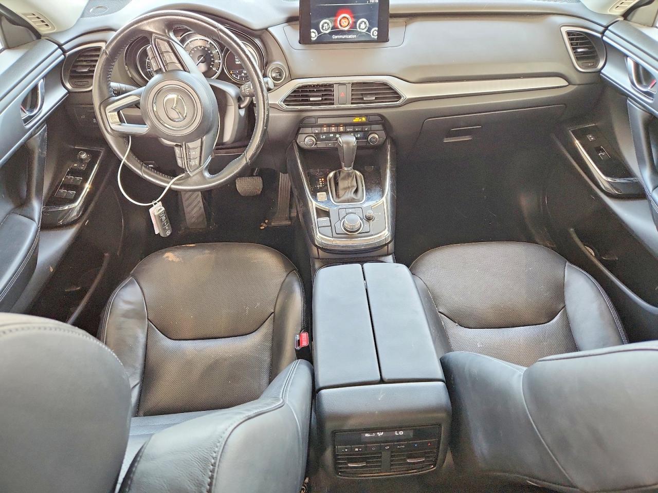 2019 Mazda Cx-9 Touring Silver vin: JM3TCBCY7K0326356