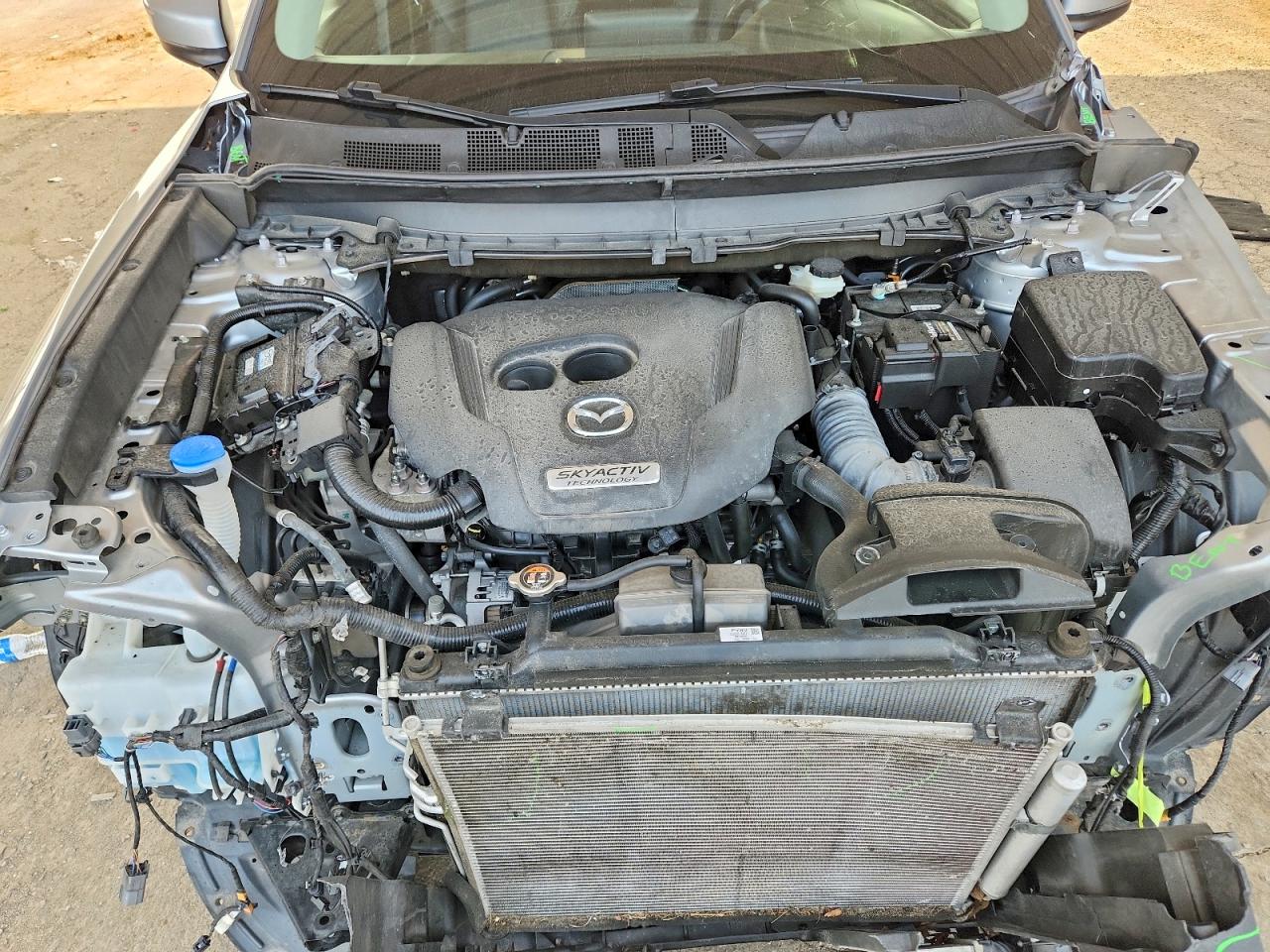 2019 Mazda Cx-9 Touring Silver vin: JM3TCBCY7K0326356