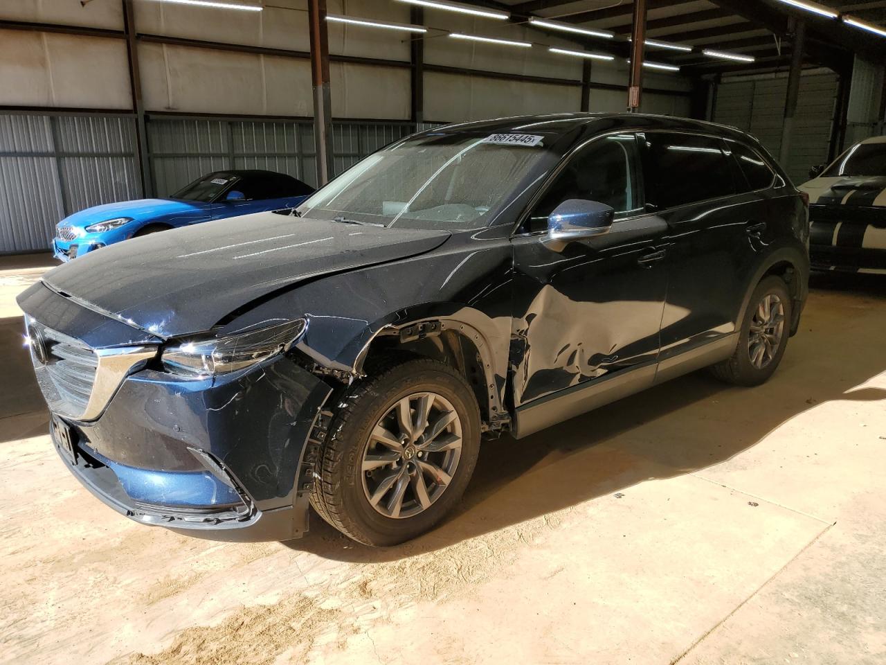 2020 Mazda Cx-9 Touring Blue vin: JM3TCBCY8L0424250