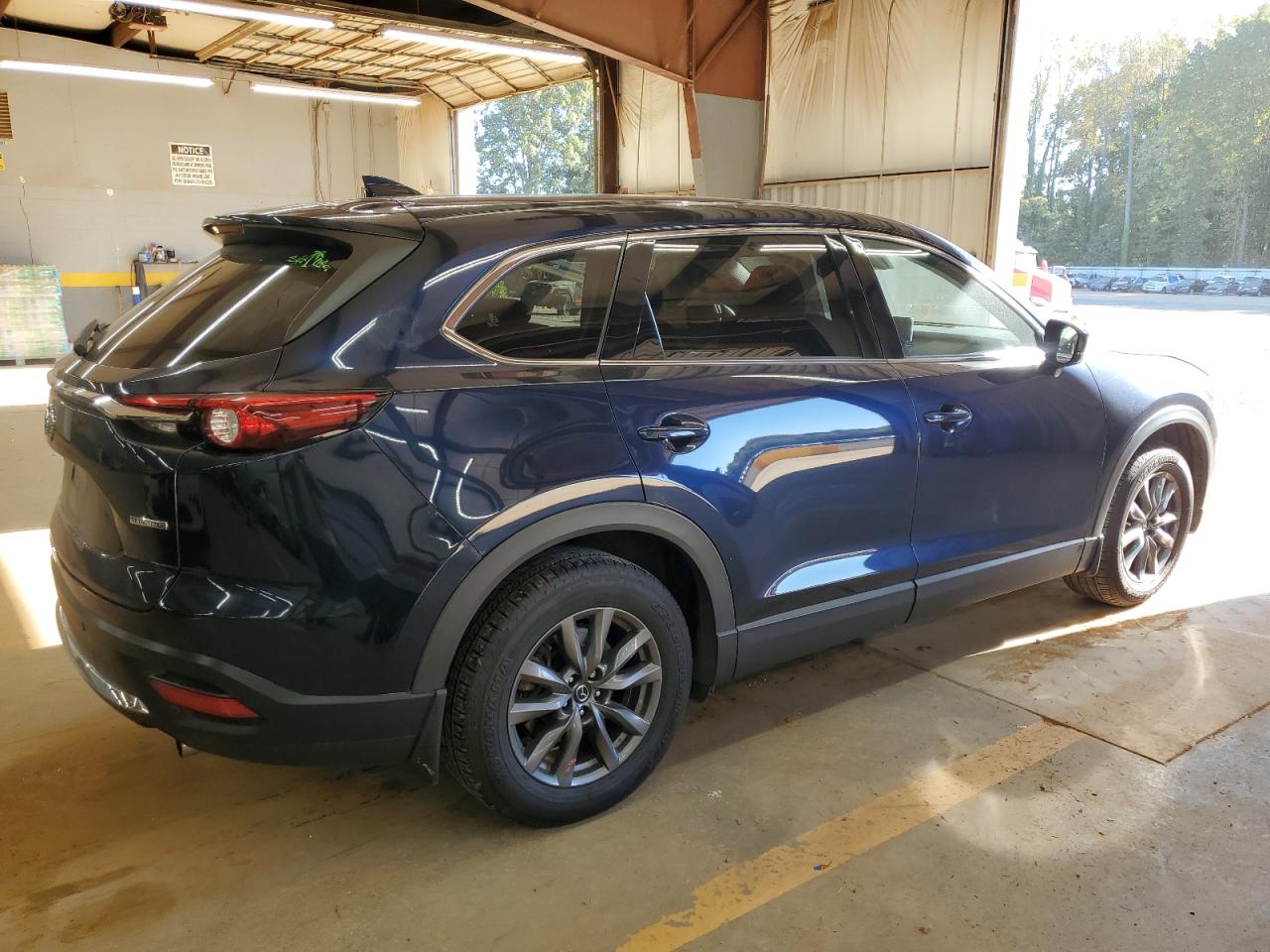 2020 Mazda Cx-9 Touring Blue vin: JM3TCBCY8L0424250