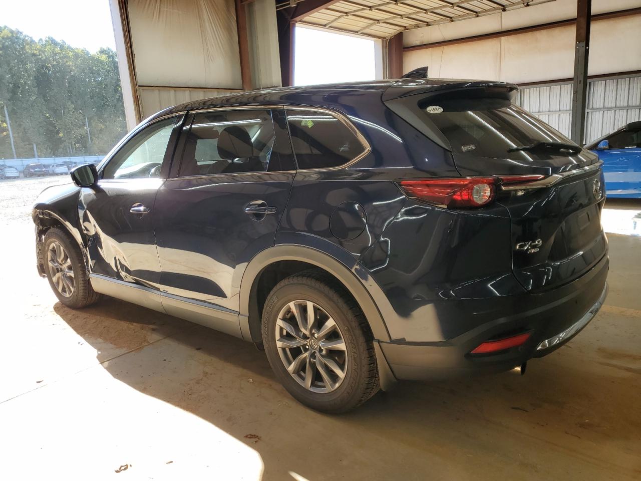 2020 Mazda Cx-9 Touring Blue vin: JM3TCBCY8L0424250