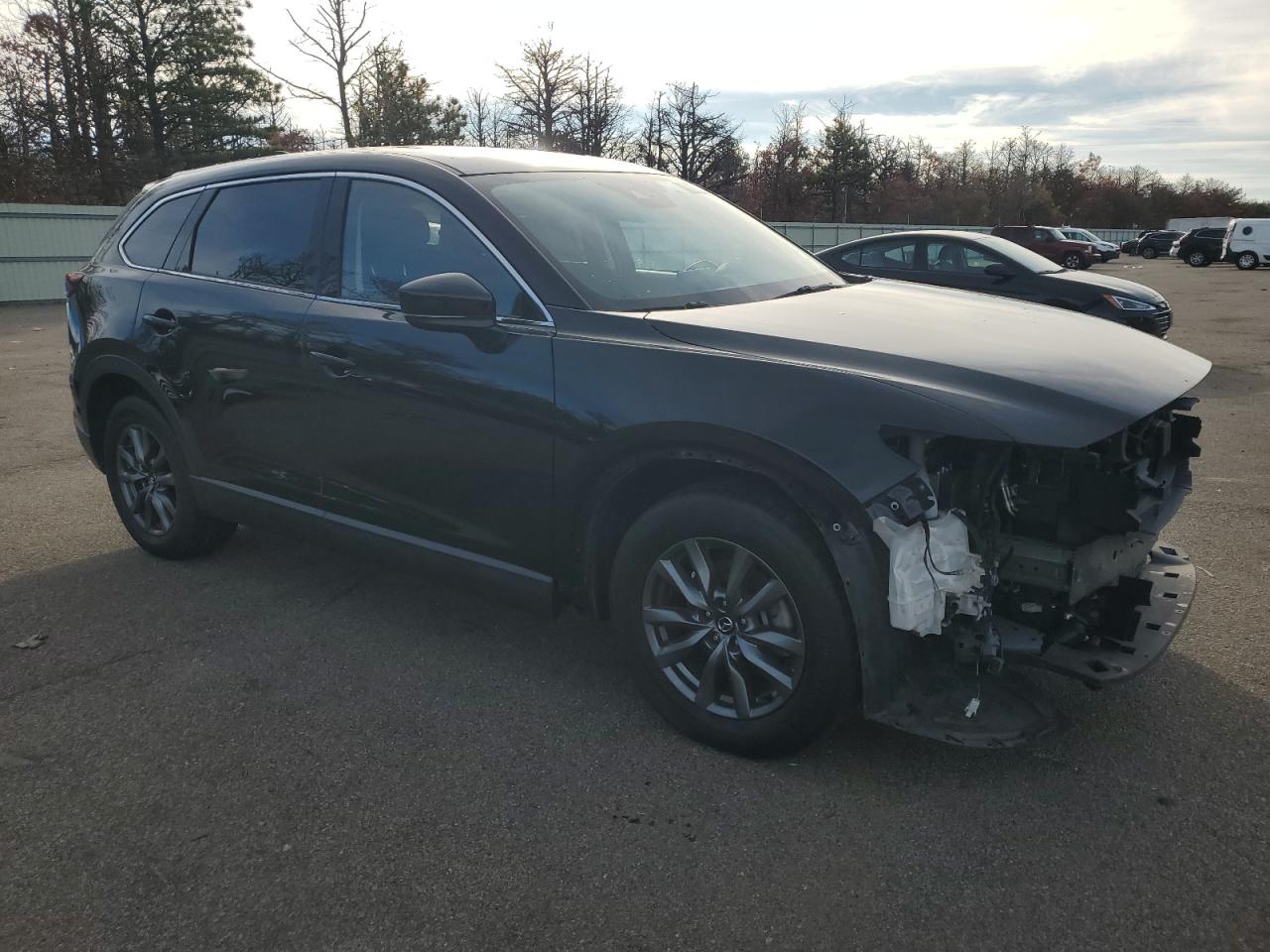 2020 Mazda Cx-9 Touring Black vin: JM3TCBCY9L0417808