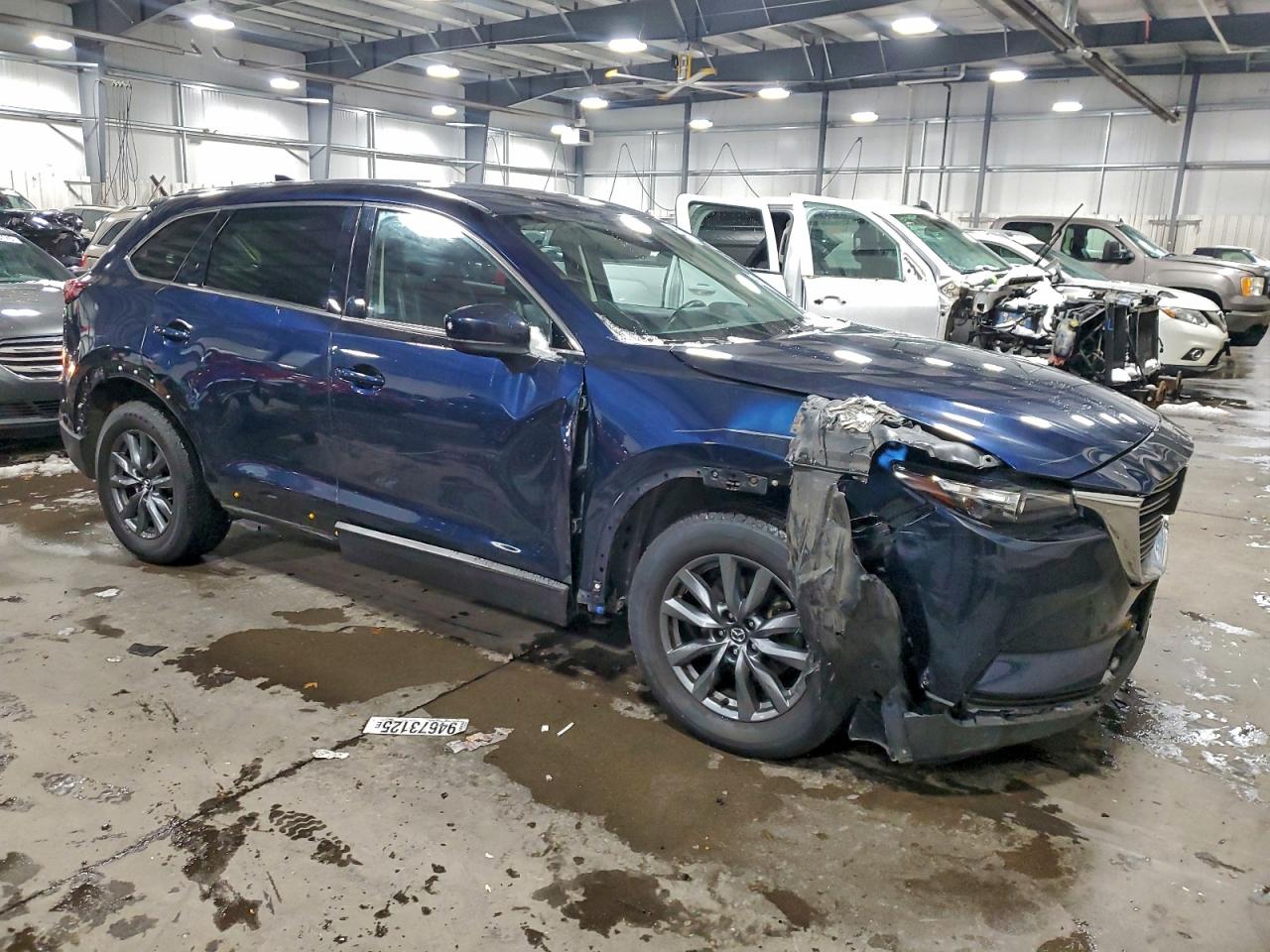 2020 Mazda Cx-9 Touring Blue vin: JM3TCBCYXL0417087