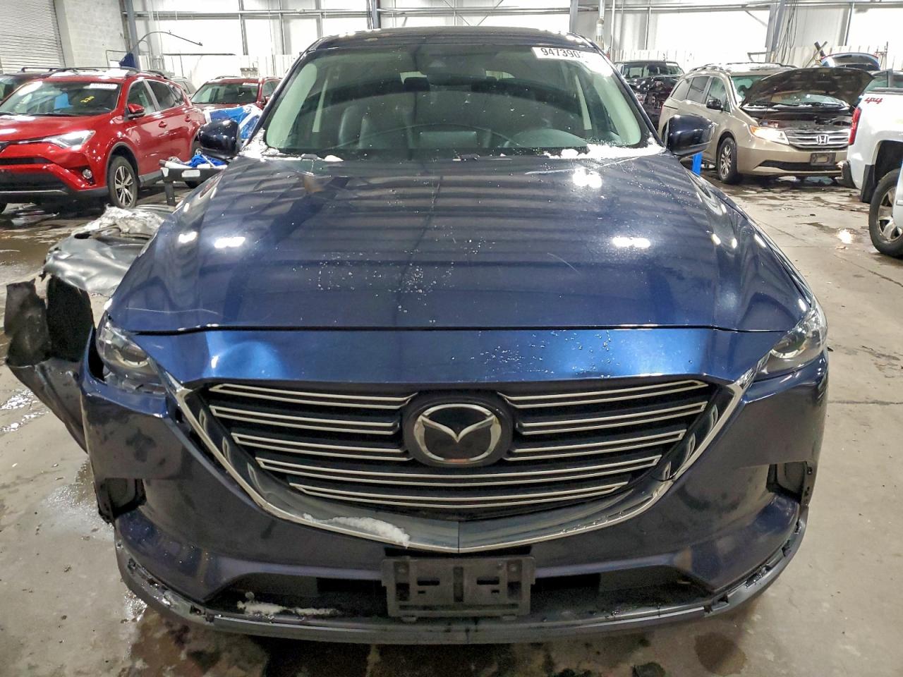 2020 Mazda Cx-9 Touring Blue vin: JM3TCBCYXL0417087