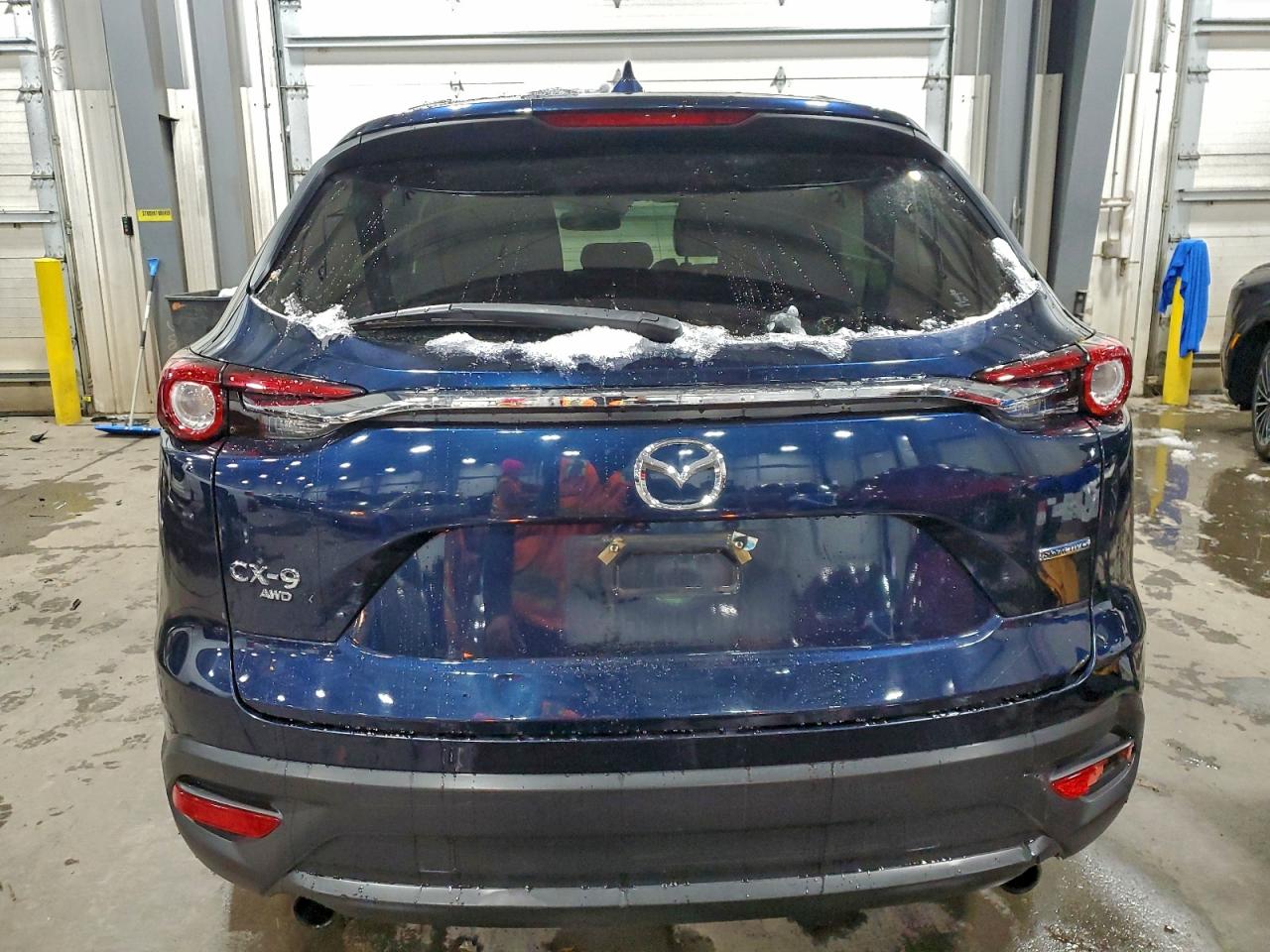 2020 Mazda Cx-9 Touring Blue vin: JM3TCBCYXL0417087