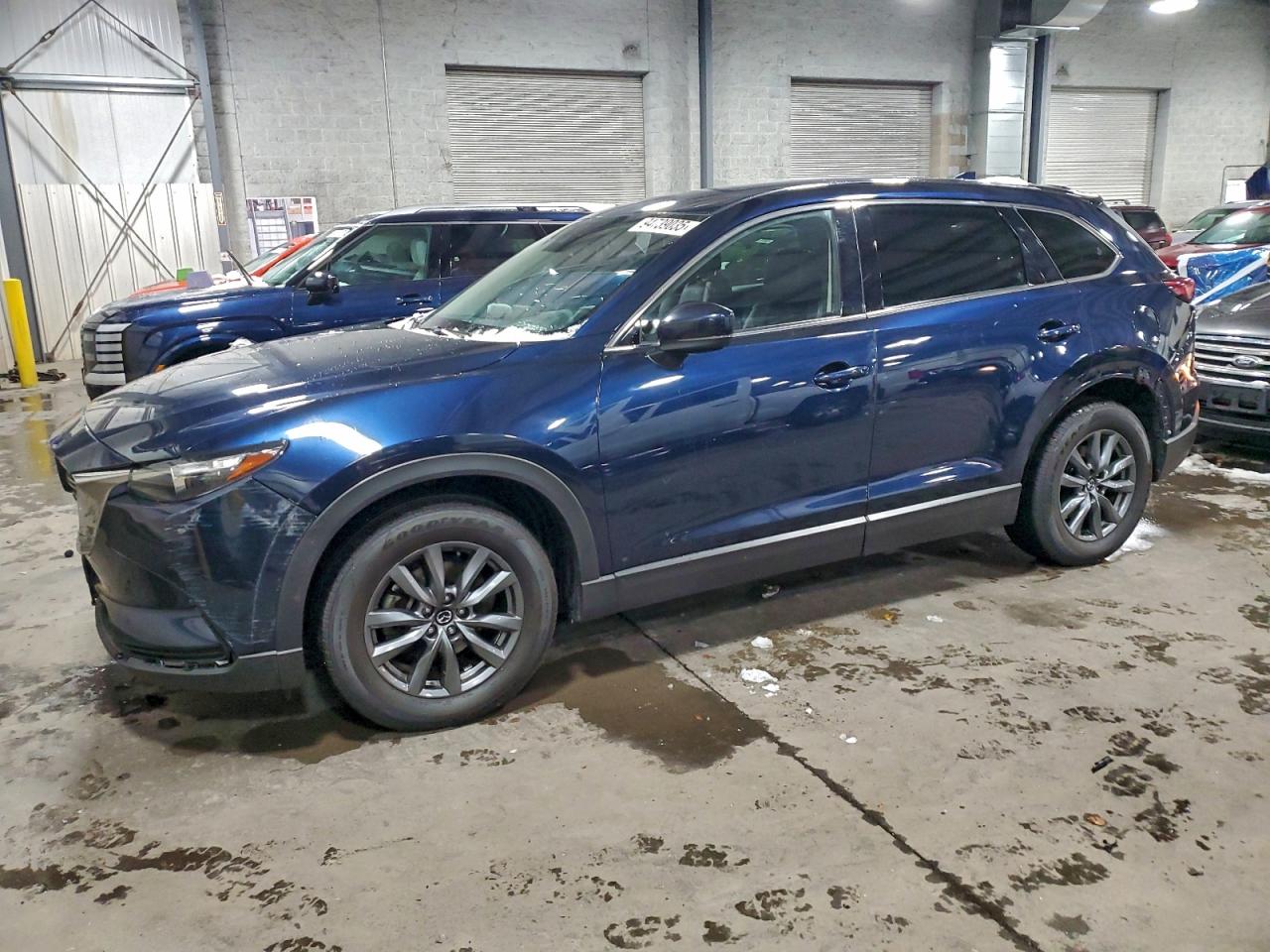 2020 Mazda Cx-9 Touring Blue vin: JM3TCBCYXL0417087