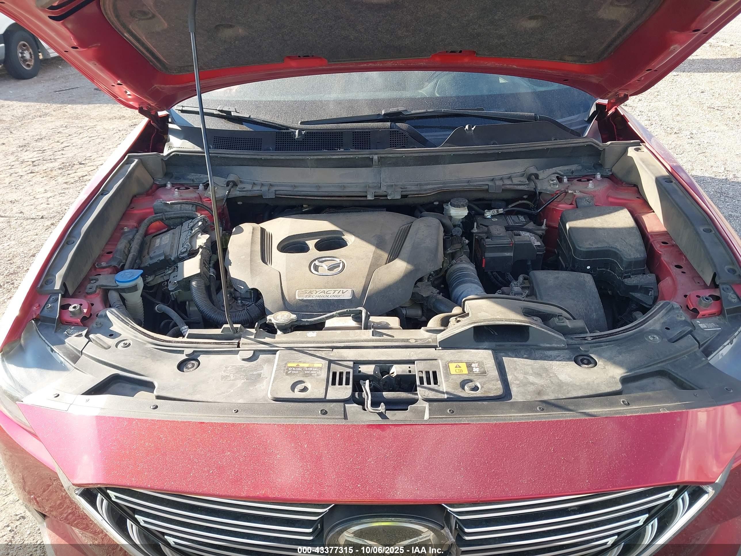 2018 Mazda Cx-9 Grand Touring Бордовый vin: JM3TCBDY1J0235094