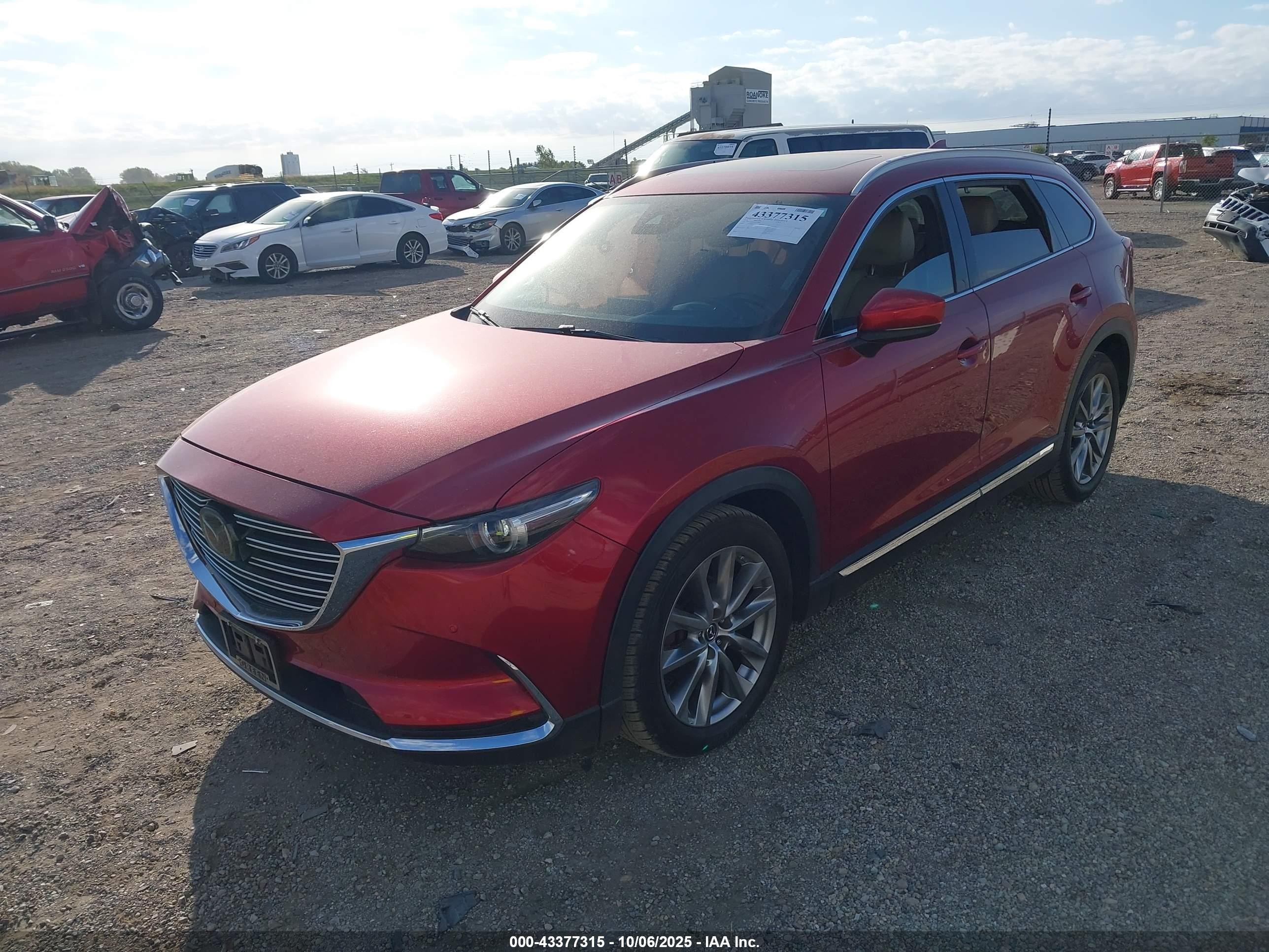 2018 Mazda Cx-9 Grand Touring Бордовый vin: JM3TCBDY1J0235094