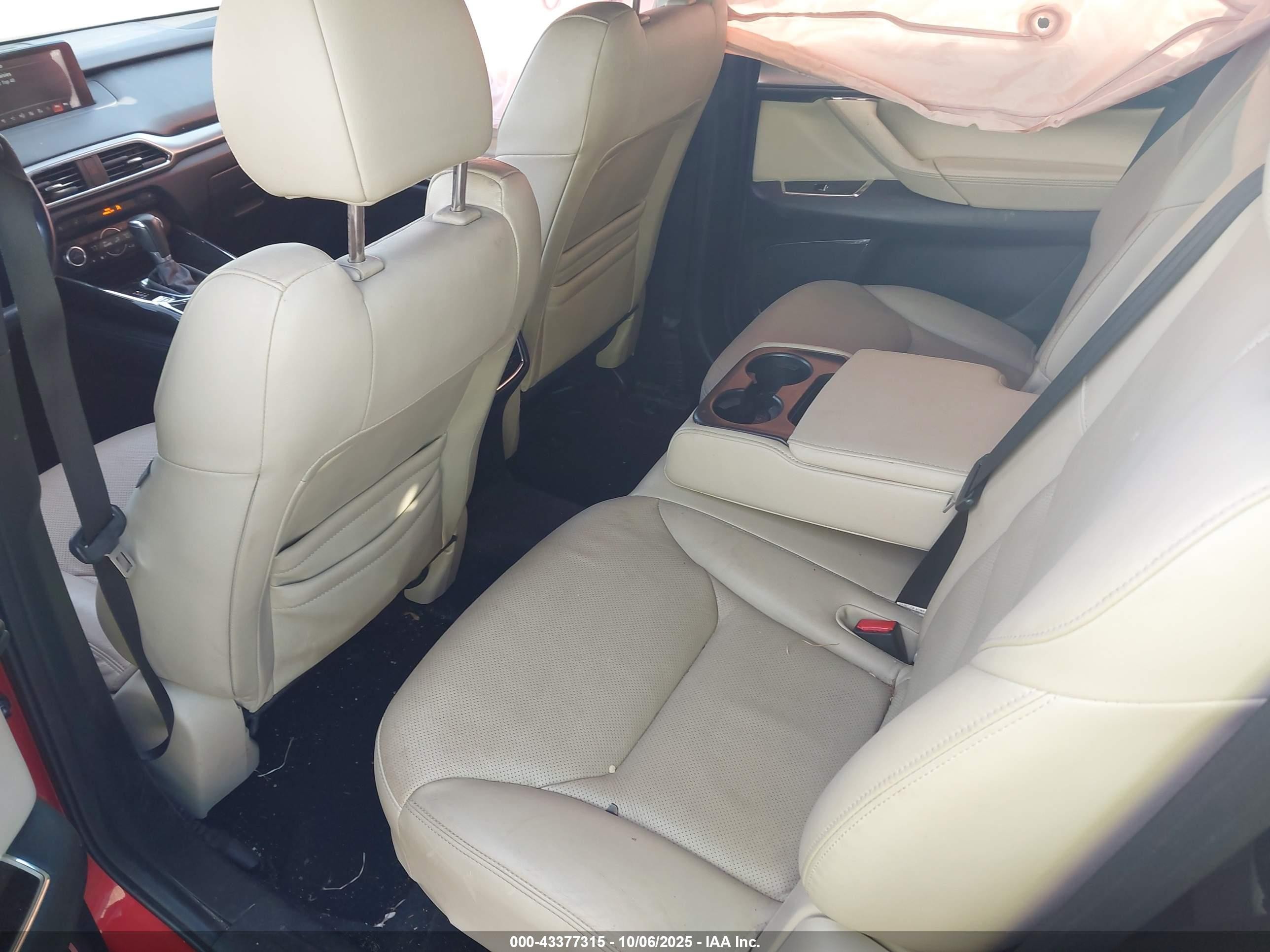 2018 Mazda Cx-9 Grand Touring Бордовый vin: JM3TCBDY1J0235094