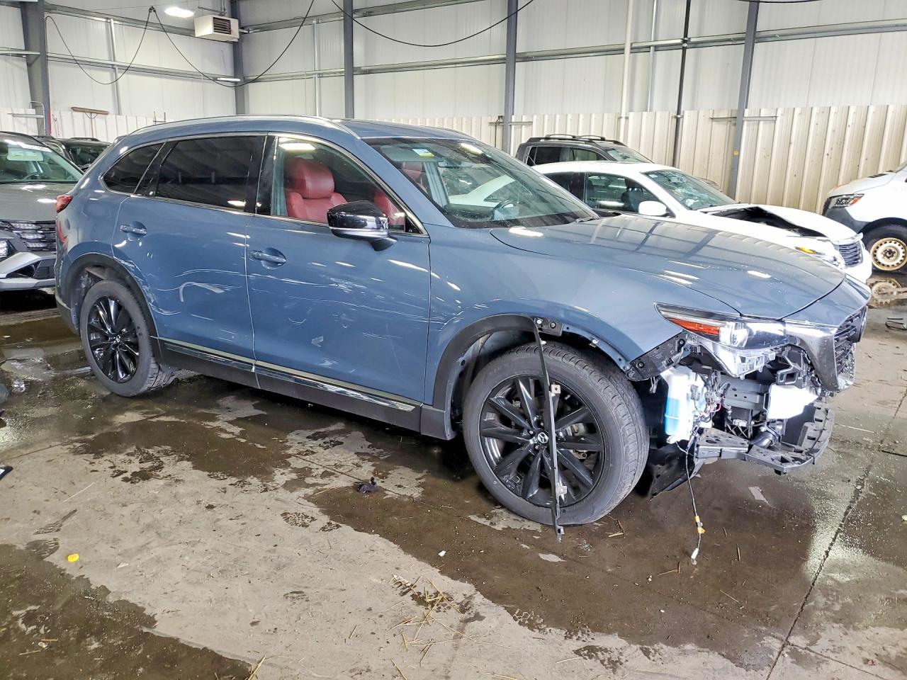 2023 Mazda Cx-9 Grand Touring Серый vin: JM3TCBDY1P0631583