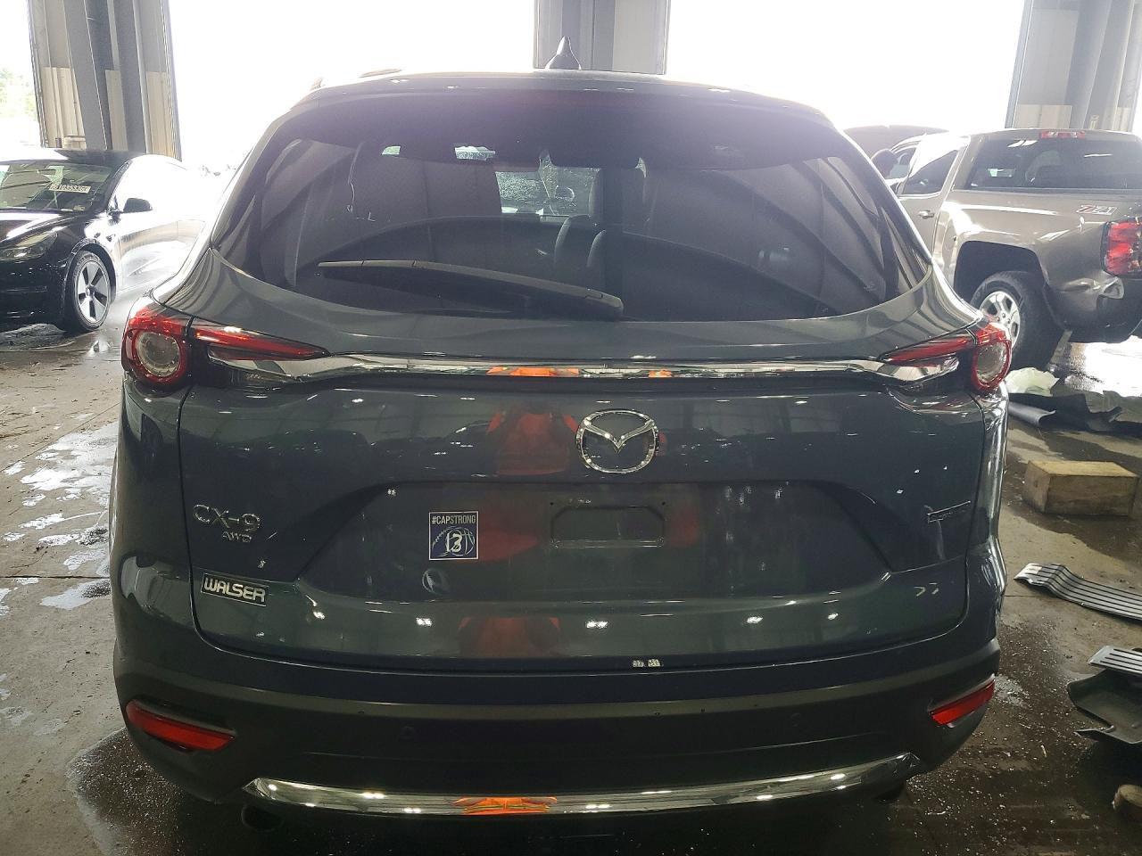 2023 Mazda Cx-9 Grand Touring Серый vin: JM3TCBDY1P0631583