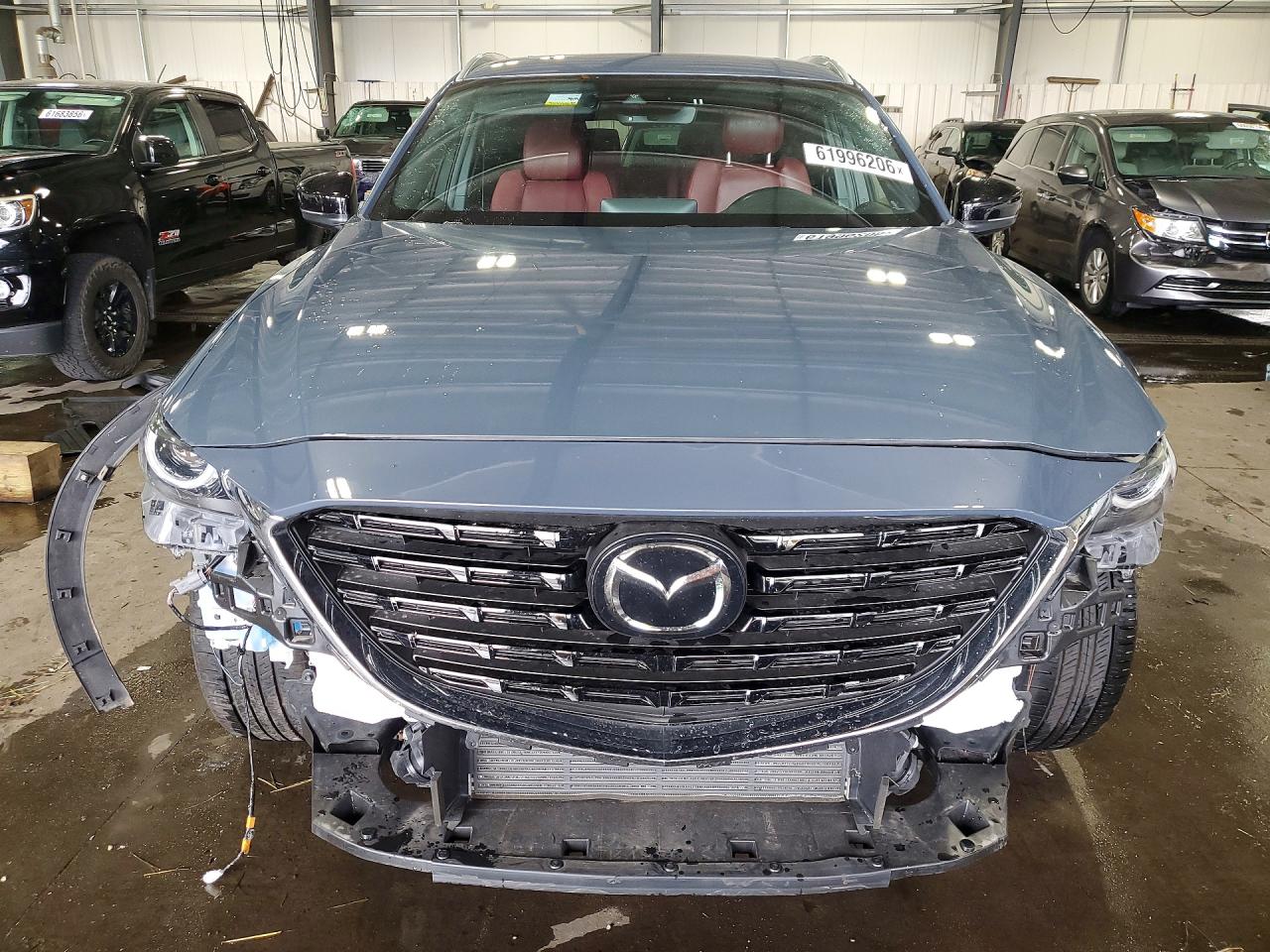 2023 Mazda Cx-9 Grand Touring Серый vin: JM3TCBDY1P0631583