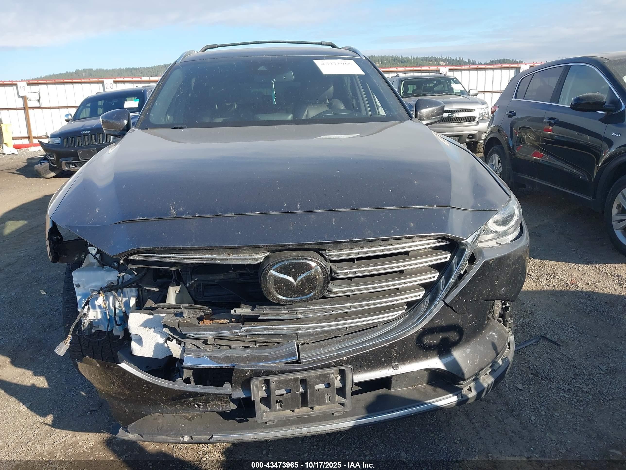 2018 Mazda Cx-9 Grand Touring Серый vin: JM3TCBDY3J0231810