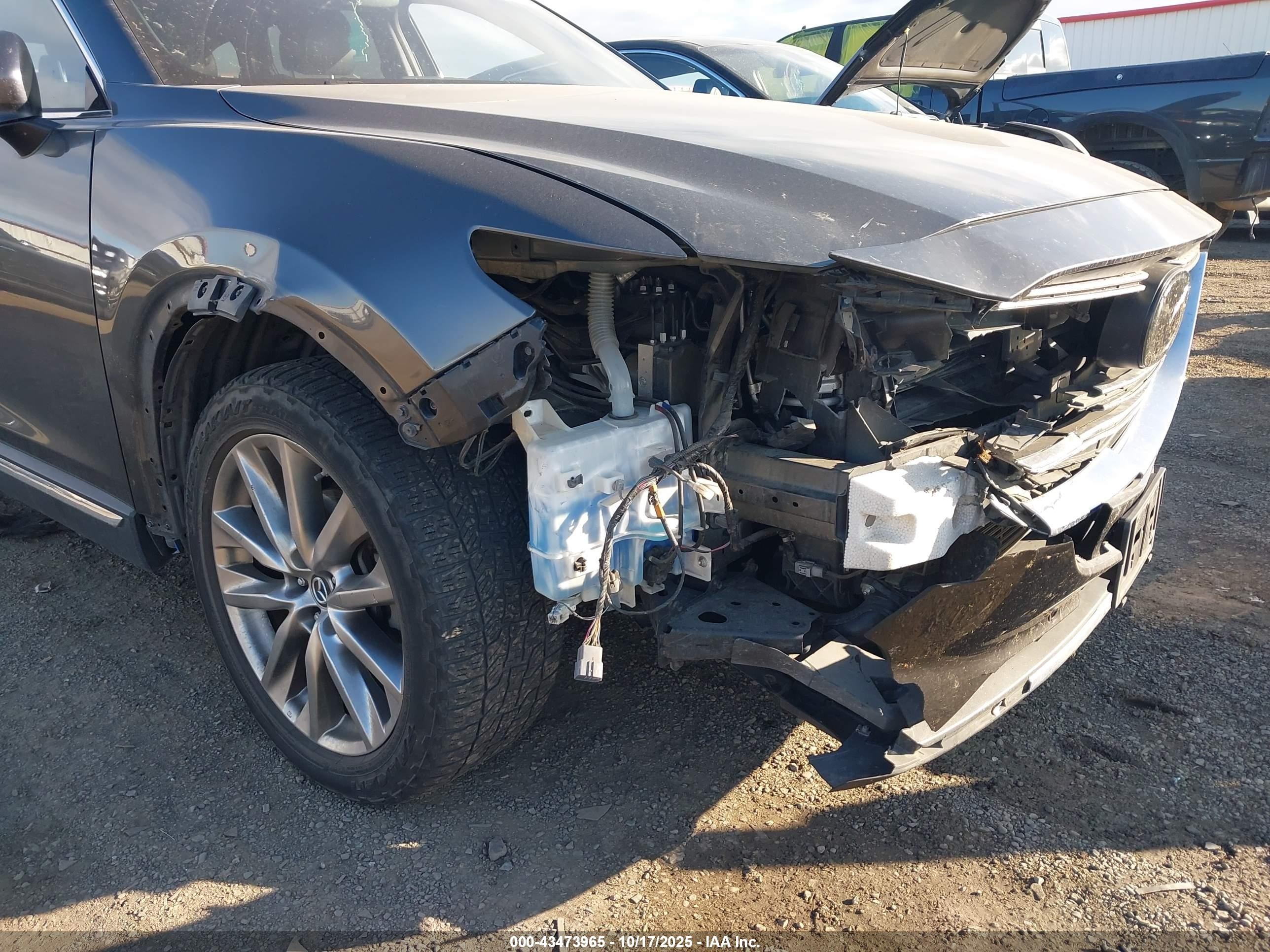2018 Mazda Cx-9 Grand Touring Серый vin: JM3TCBDY3J0231810