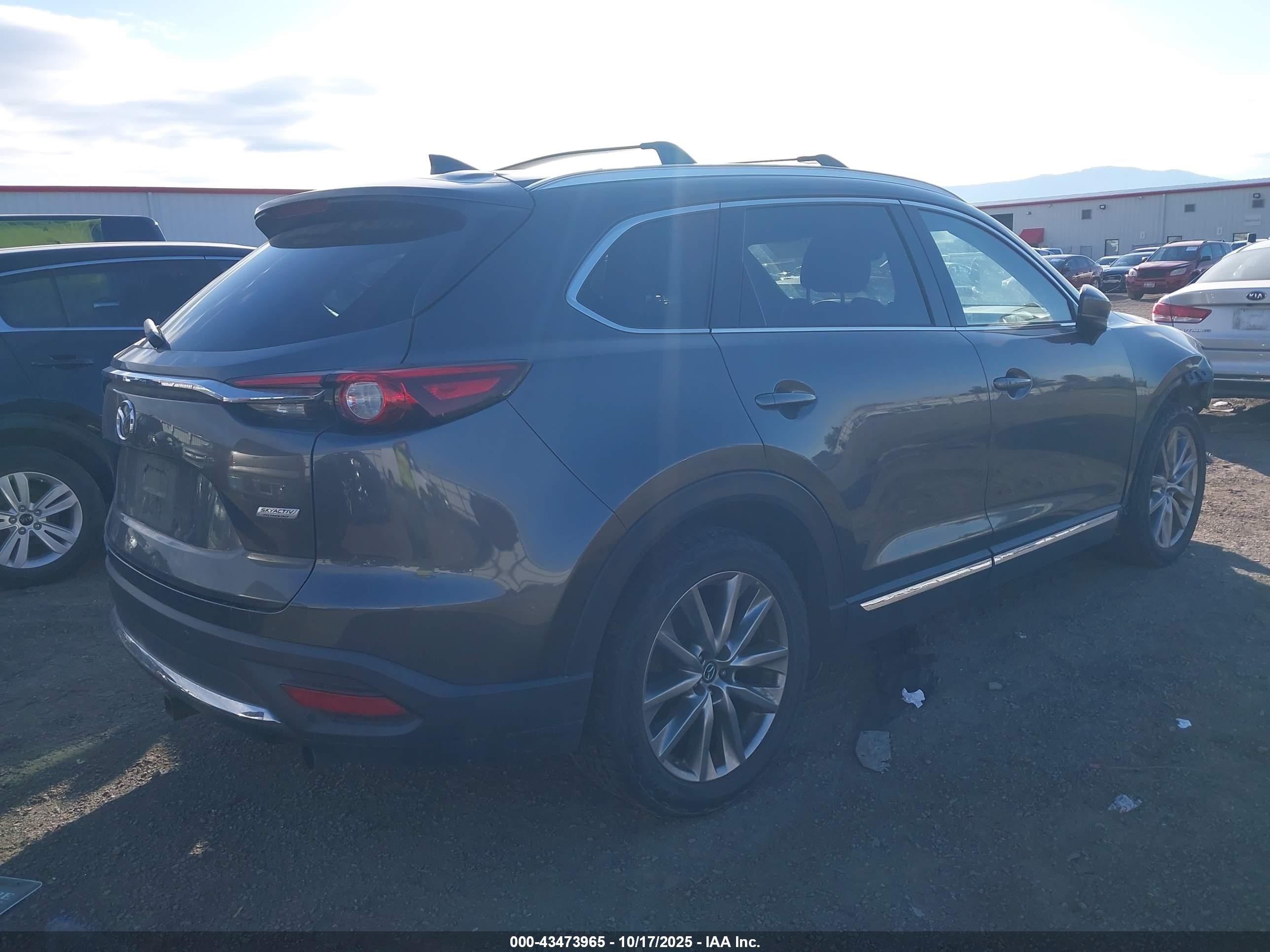 2018 Mazda Cx-9 Grand Touring Серый vin: JM3TCBDY3J0231810